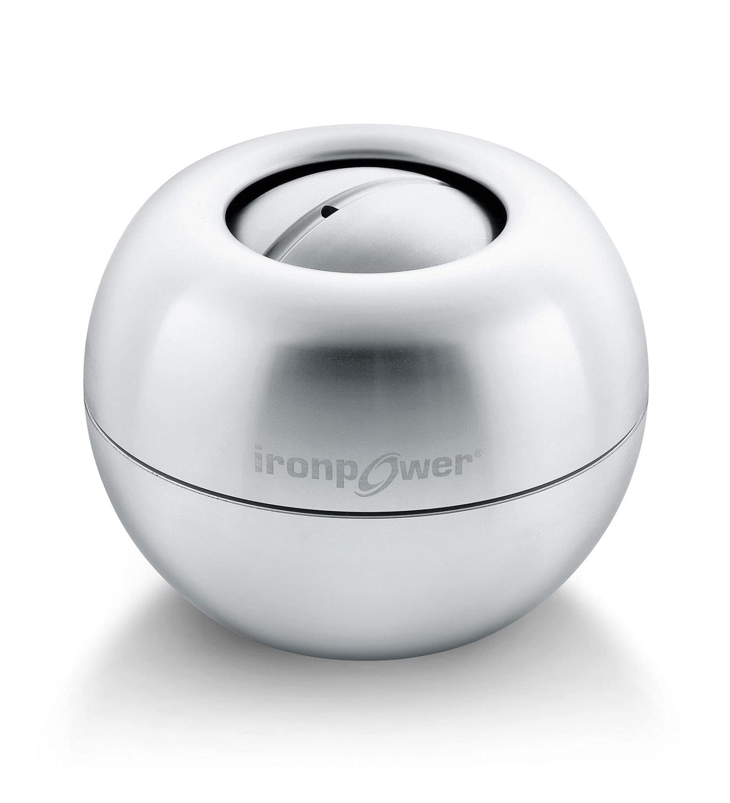 Kernpower Ironpower Gyroscopic Hand Trainer - Premium Stainless Steel with High-End Rotor | Original Silver | International Shipping Available - Buy Online on GoSupps.com
