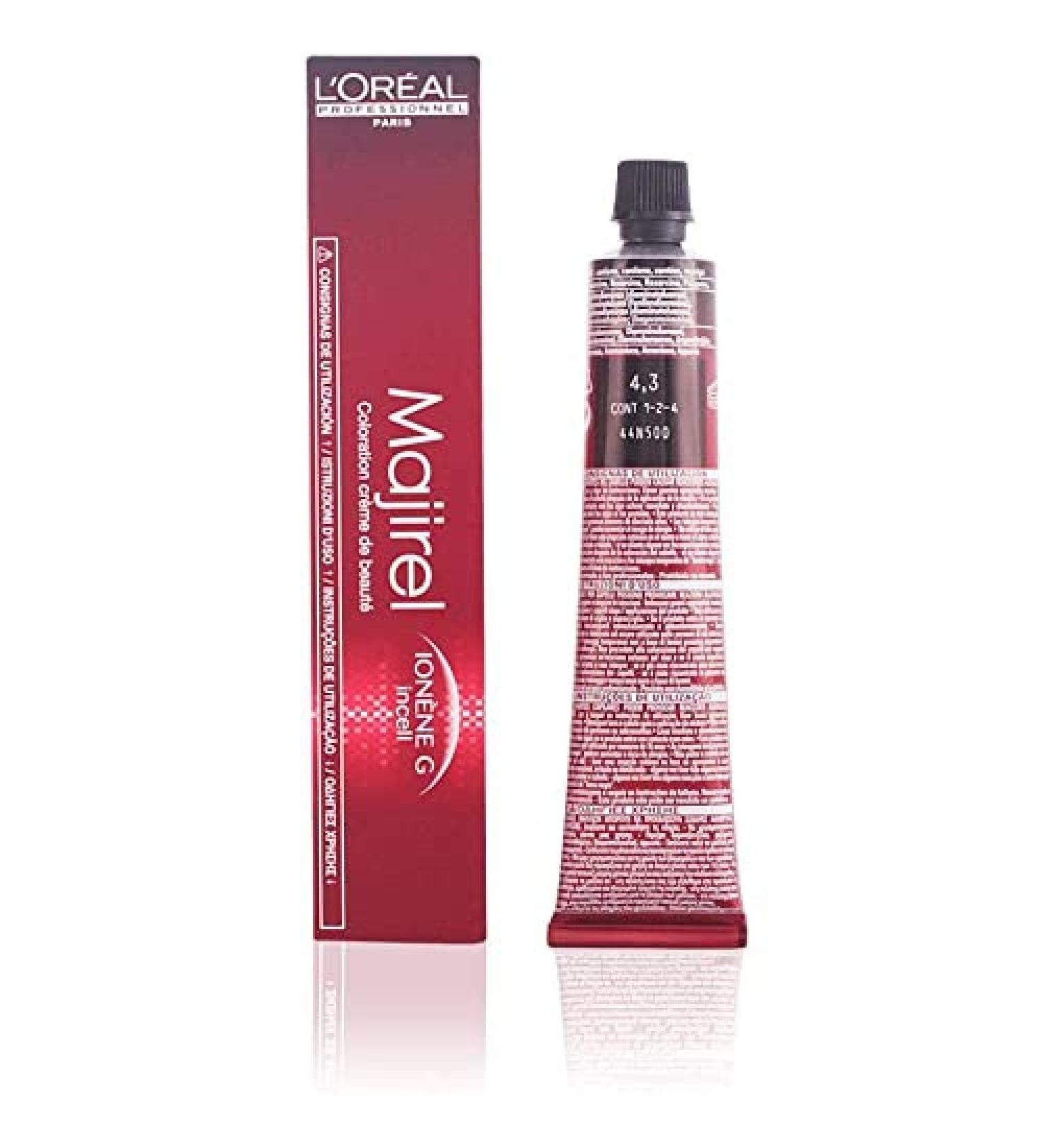 L'Or al Professionnel Majirel 4.3 Medium Brown Gold - 50 ml Hair Color | International Shipping Available - Buy Online on GoSupps.com