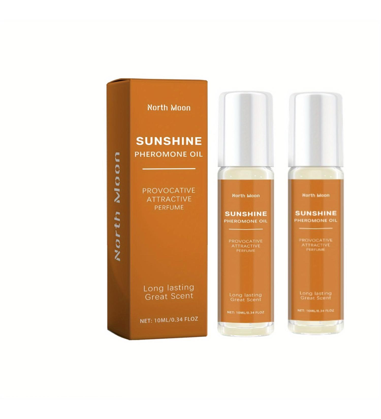 Pheromone Fragrance Oil for Women | Long-Lasting Attractant | Portable Non-Sticky Deodorant (2PCS - Buy Online on GoSupps.com