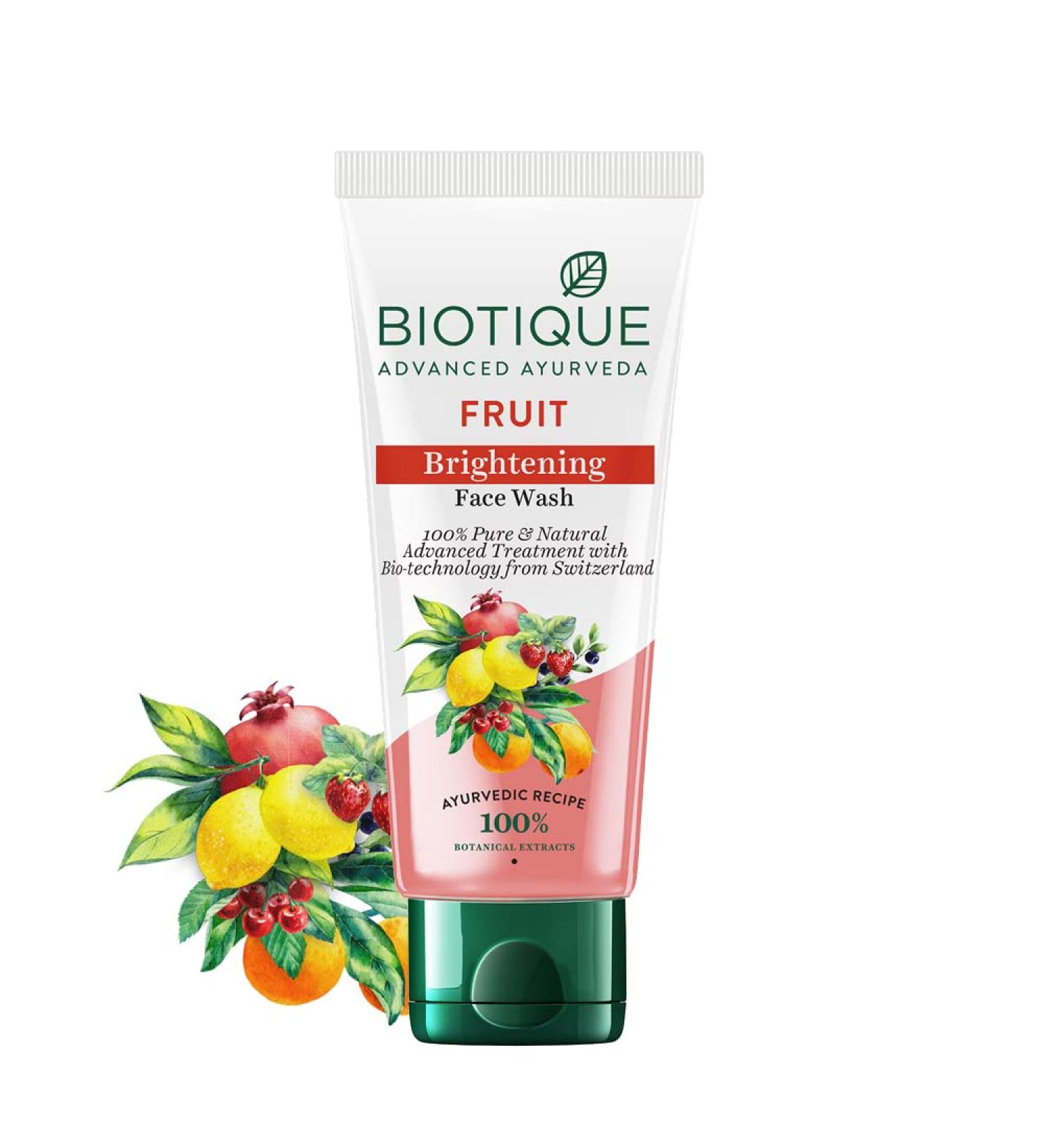 Biotique Bio White Advanced fairness Face Wash 100ml - Buy Online on GoSupps.com