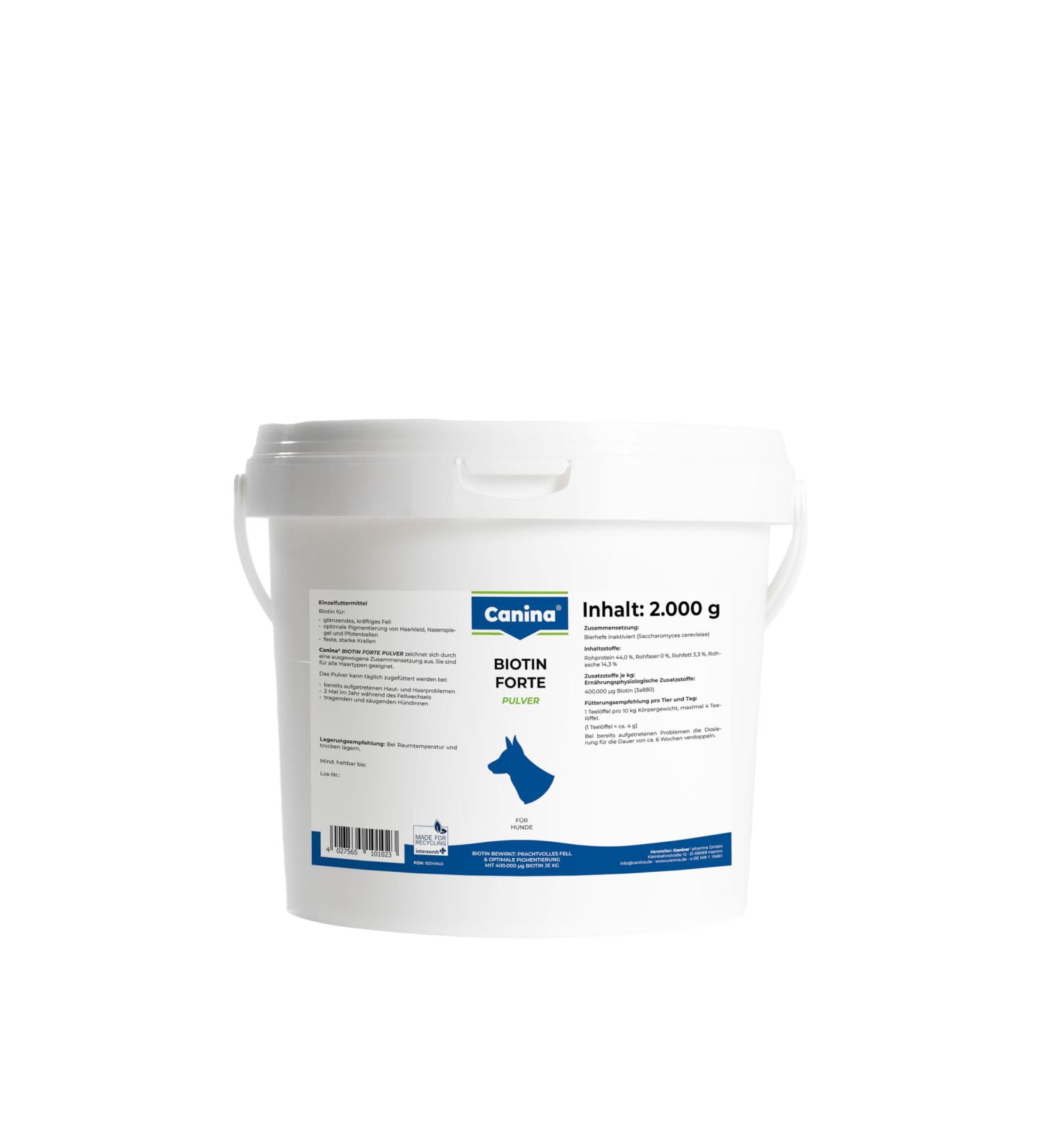 Canina Biotin Forte Powder 2 kg