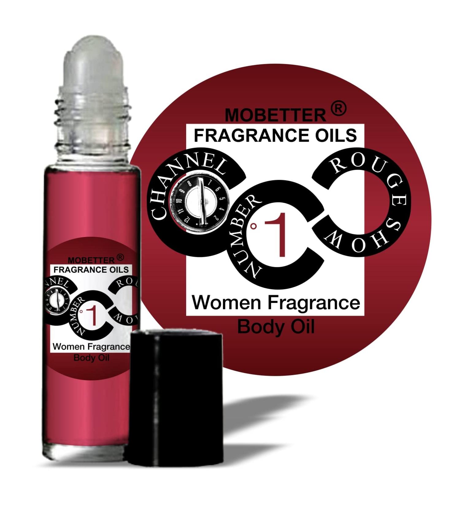 Channel Number 1 Rouge Show Perfume Body Oil for Women by Mobetter Fragrance Oils
