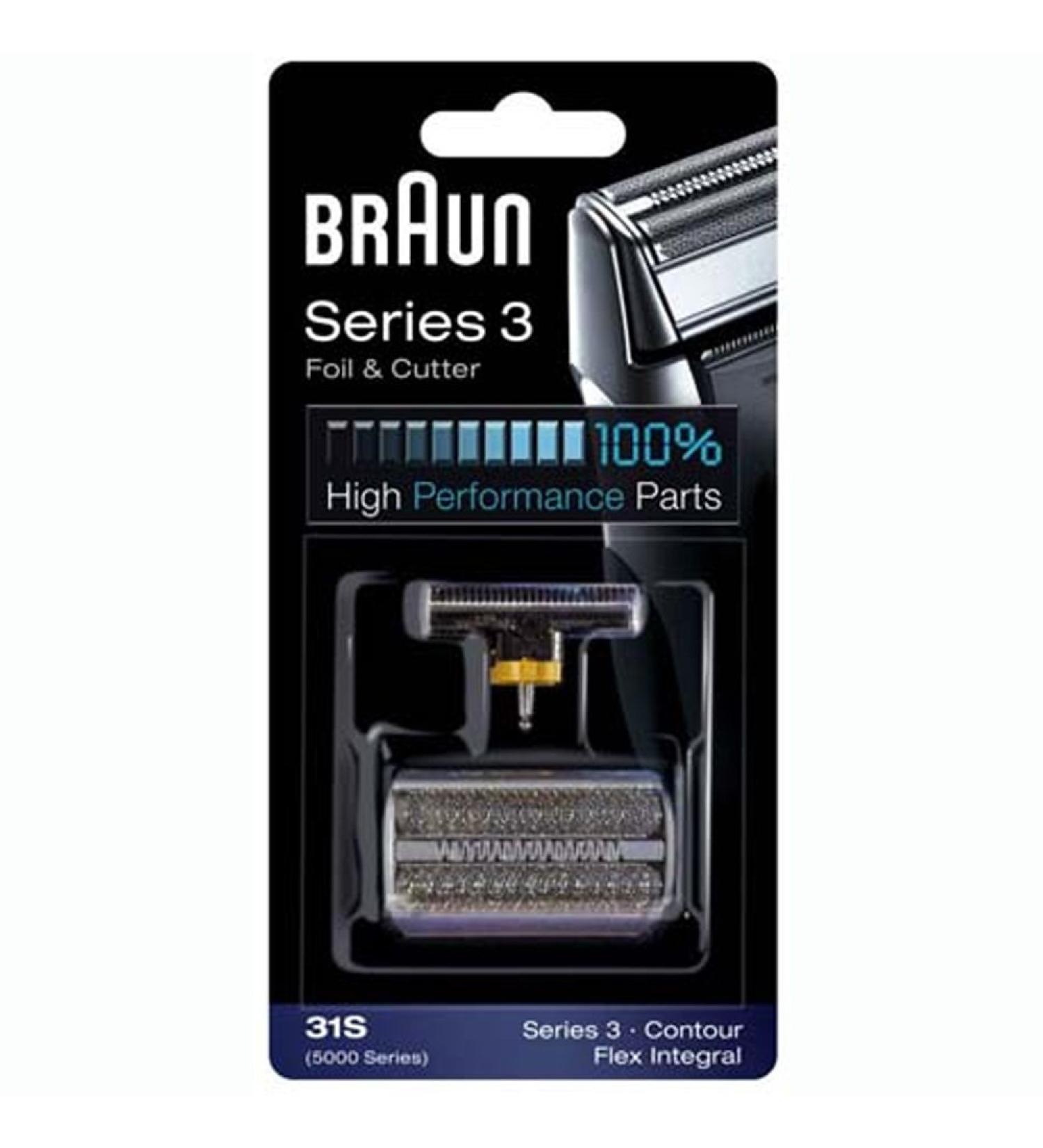 Buy Braun 574378 Combo Pack 31S / 5000 Series (Silver) International Shipping Available - Buy Online on GoSupps.com