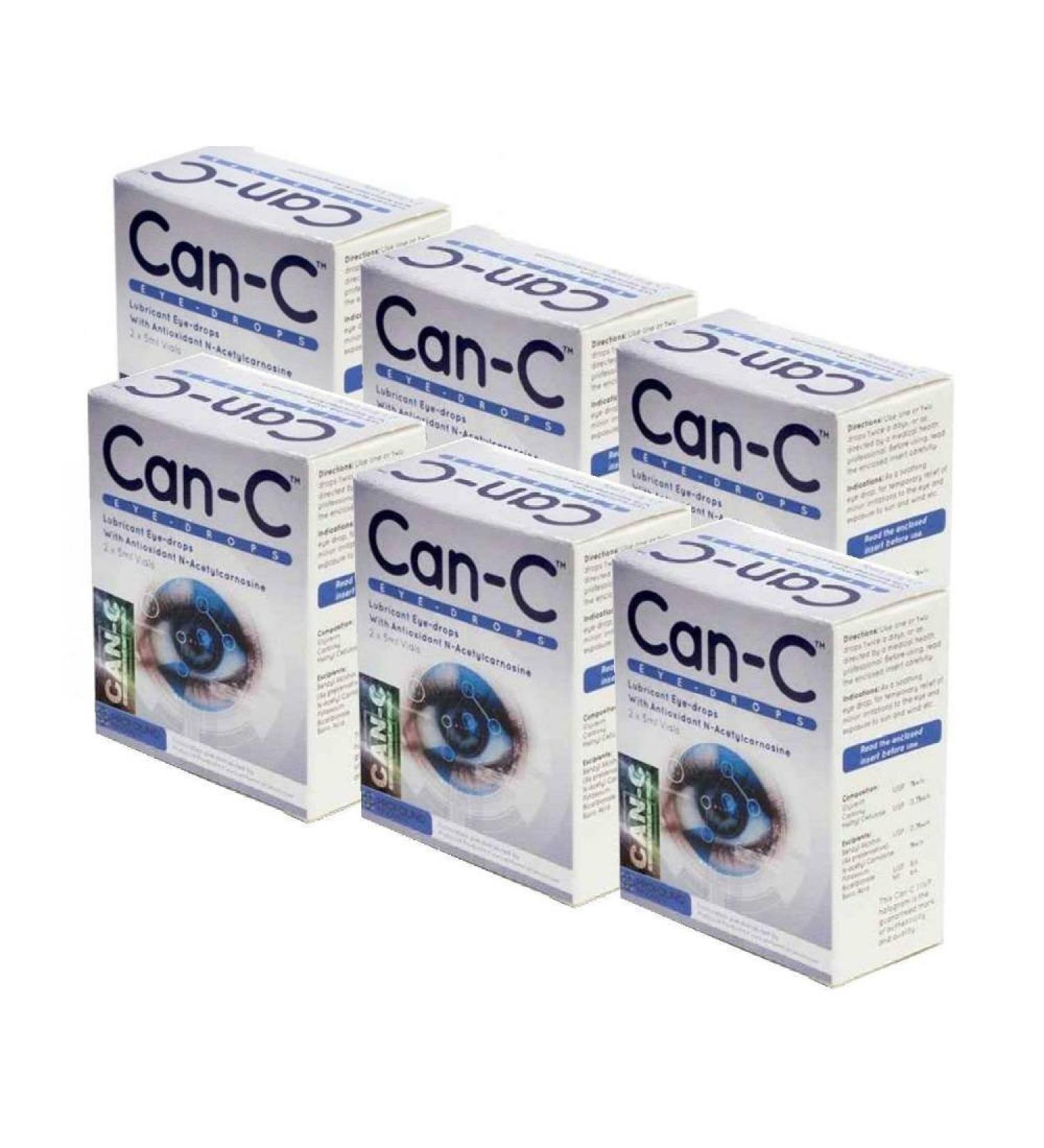 Can-C Eye Drops 6 Boxes Five Month Supply