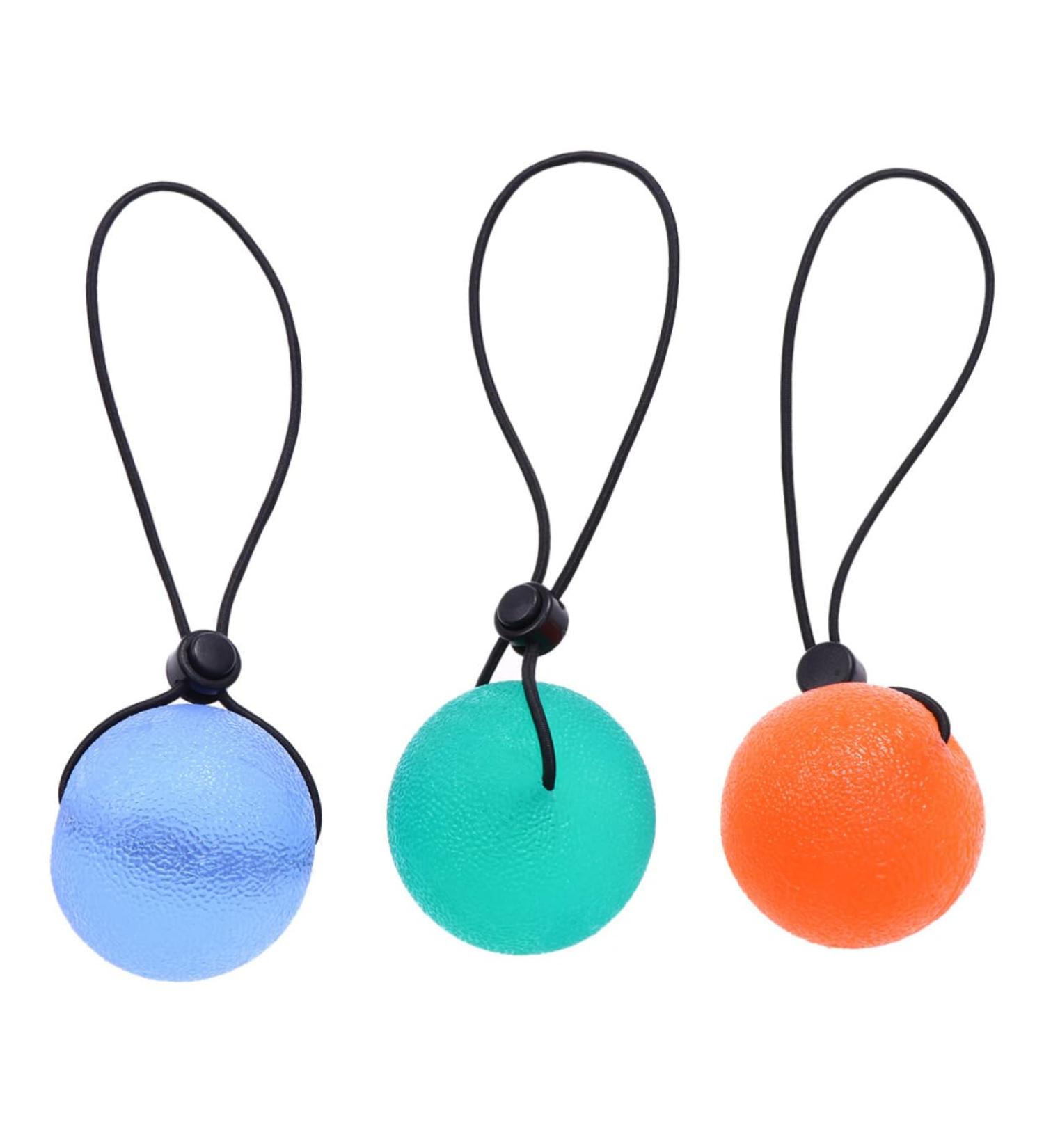 JECOMPRIS 3PC Fitness Equipment | Strengthening Balls & Squeezeball for Hand Therapy & Massage - Shop Now! - Buy Online on GoSupps.com