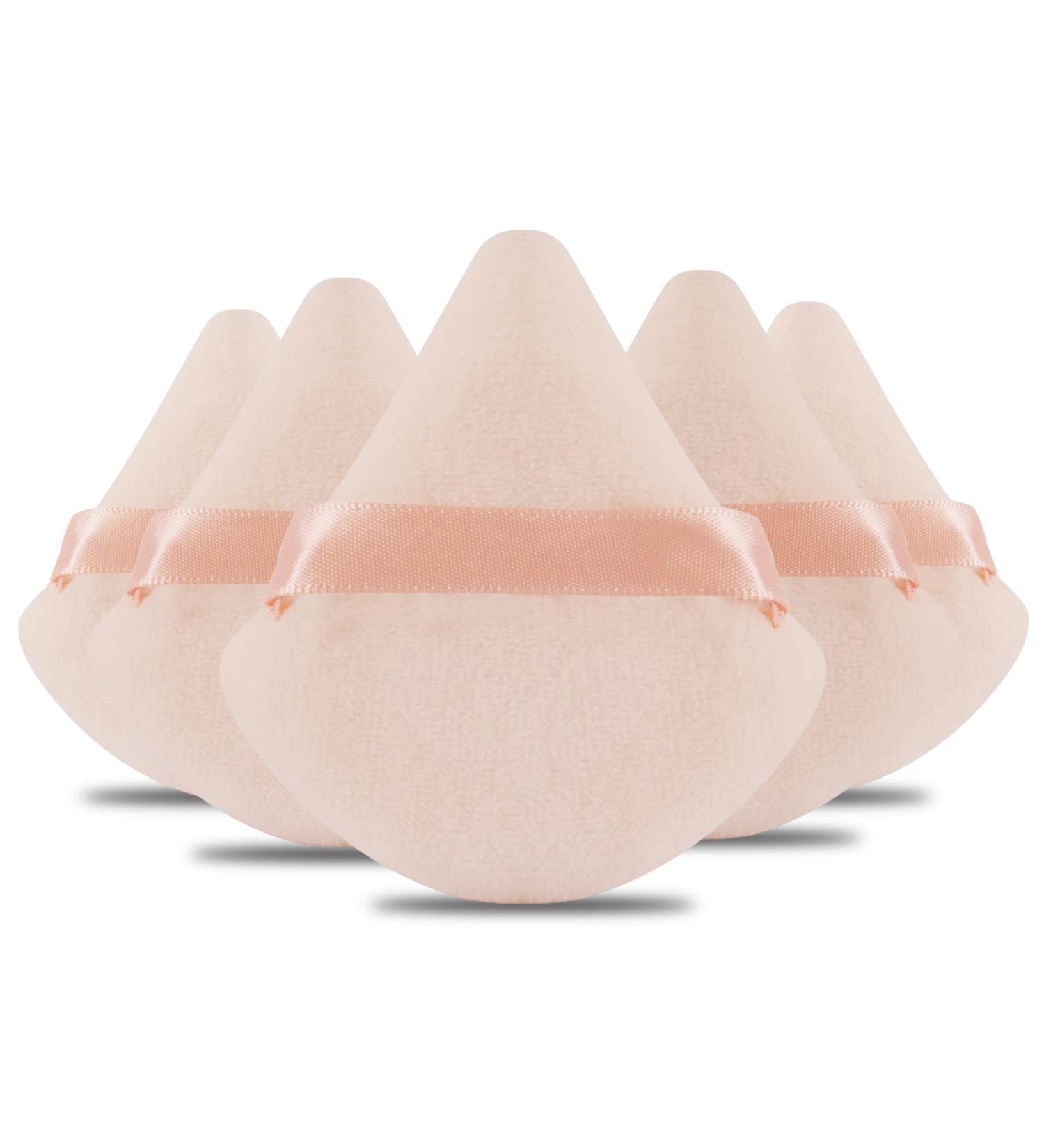 Daubigny 6 PCS Soft Triangle Powder Puff Set - Nude | Makeup & Beauty Tools - Buy Online on GoSupps.com