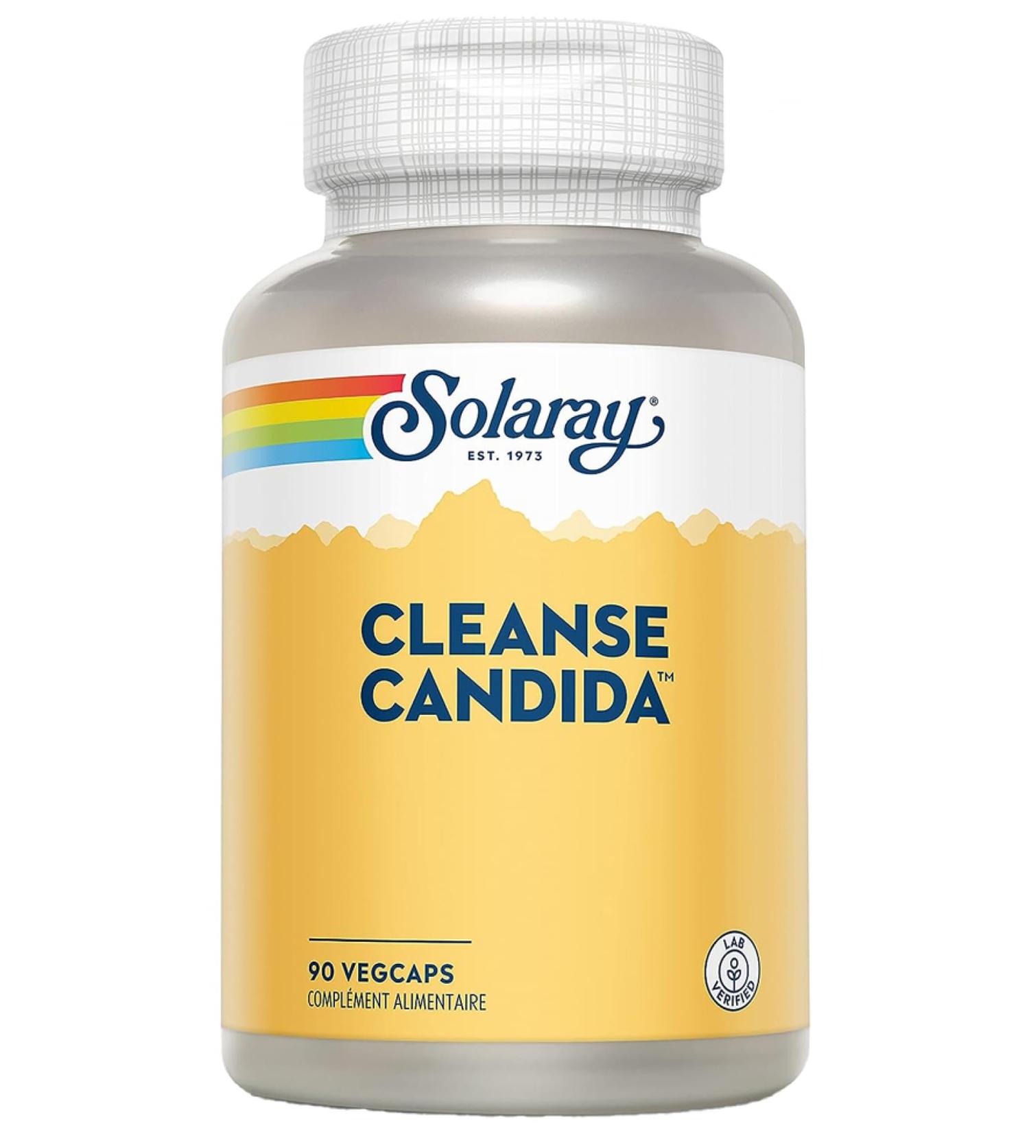Solaray Cleanse Candida | 90 vegcaps