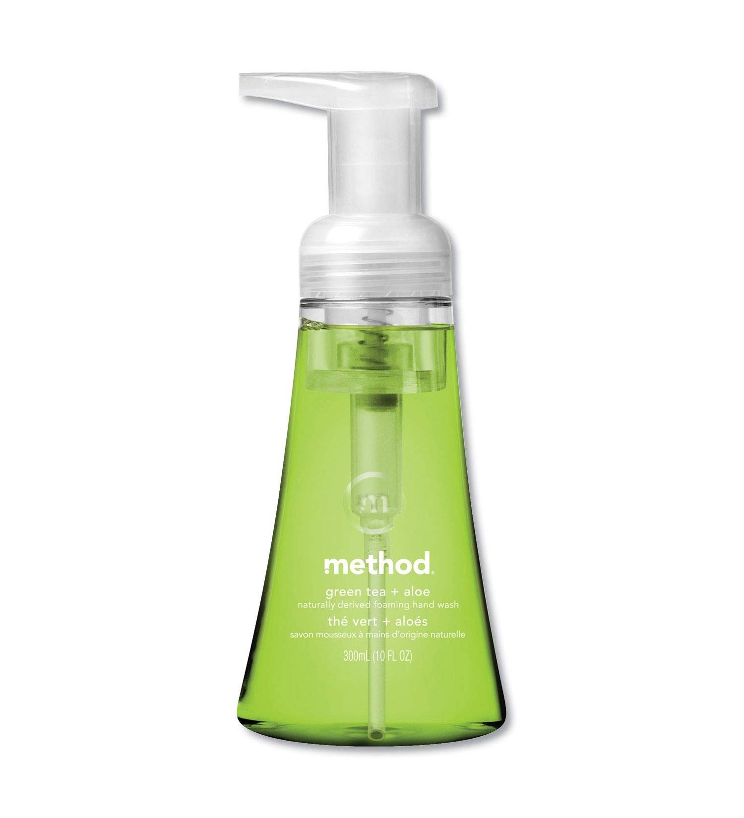 Foaming Hand Wash Green Tea & Aloe 10 oz Pump Bottle 6/Carton