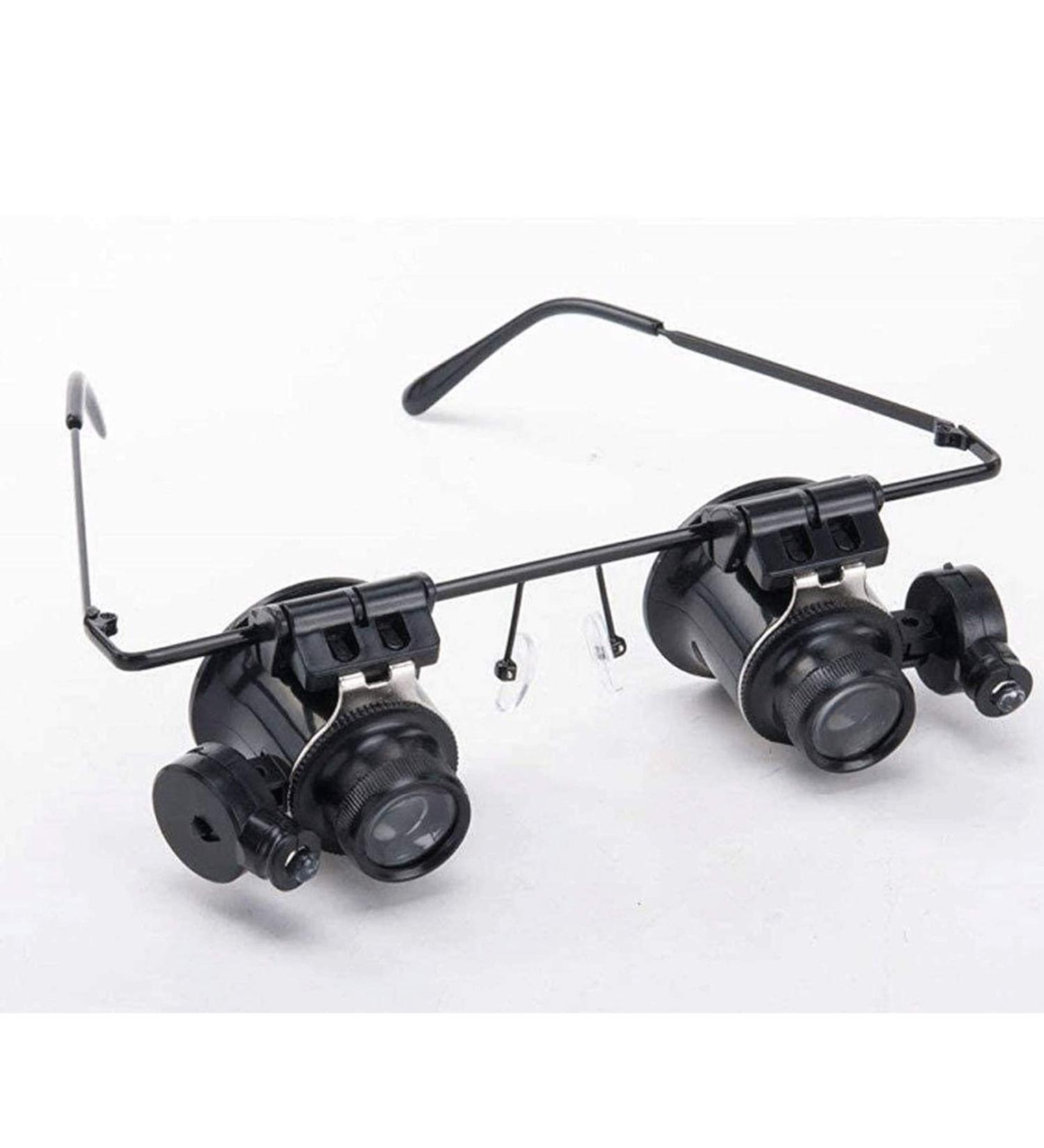 Lightweight Magnifying Glass 20X High-Definition Magnifying Glass with Glasses for Instrument Repair and Watch Repair Lofty Ambition - Buy Online on GoSupps.com