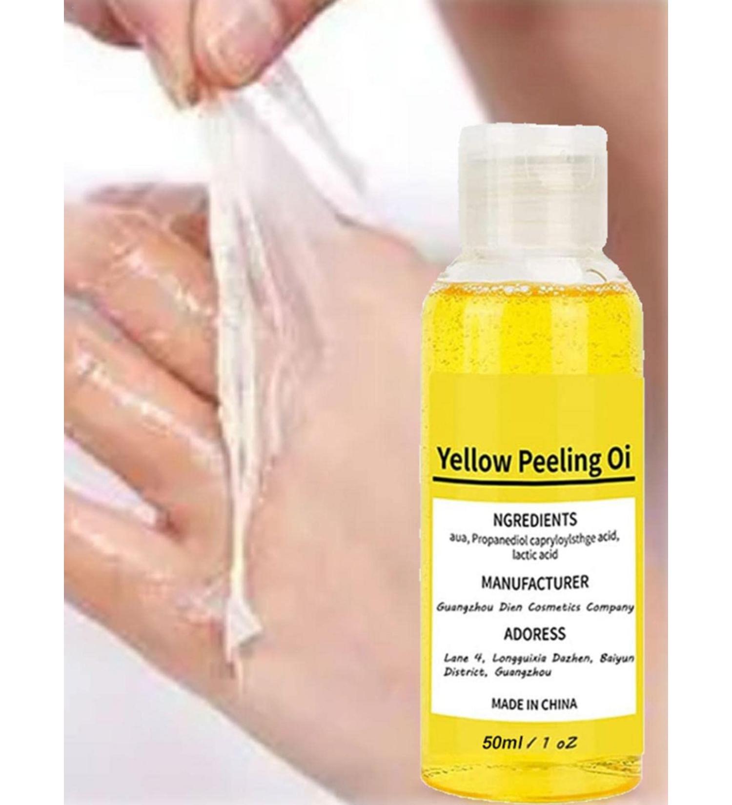 Caneem Thai Yellow Peeling Oil for Dark Spots on the Body Brightening Super Powerful Dark Skin with Hyaluronic Acid For - Buy Online on GoSupps.com