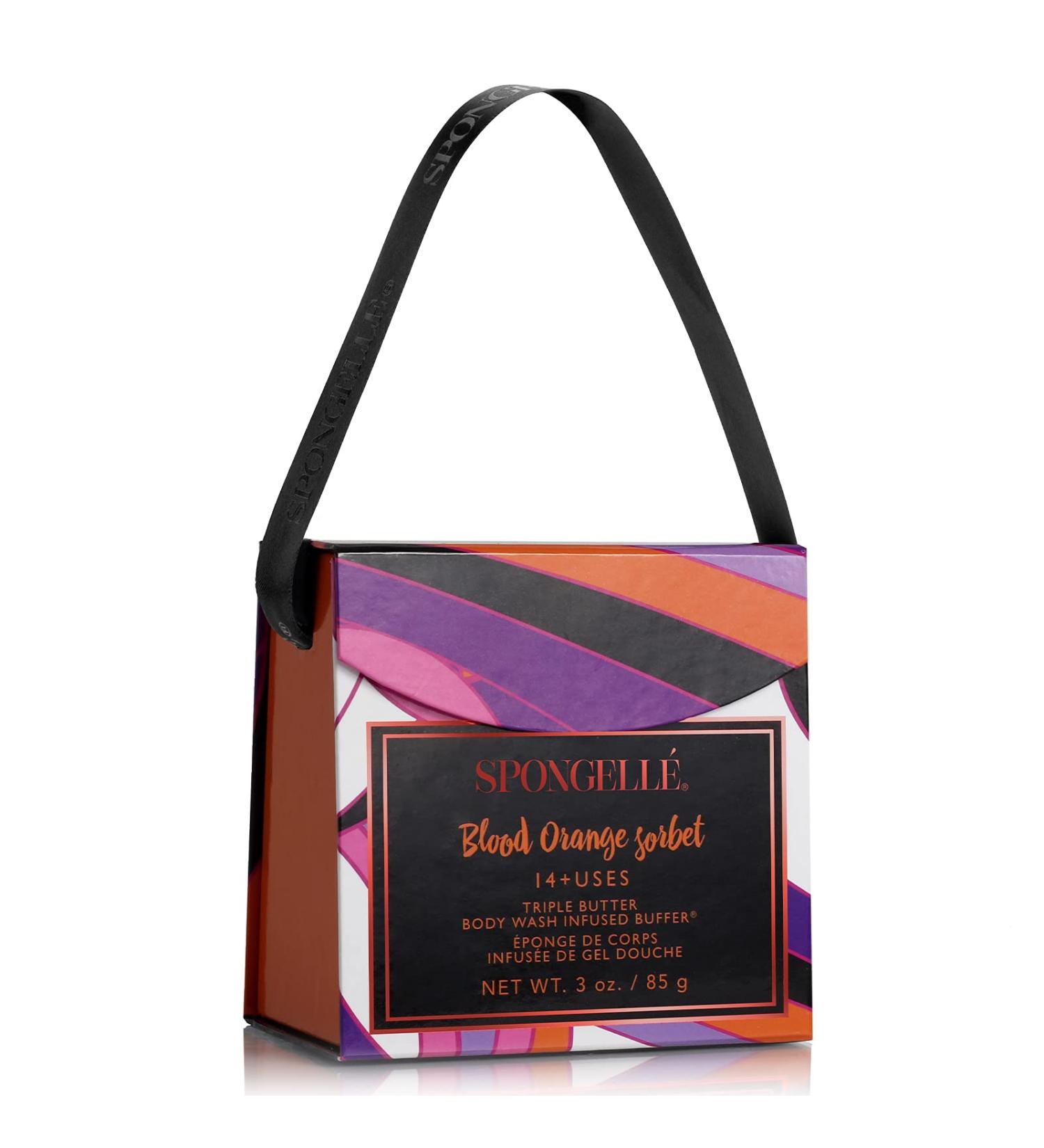 SPONGELL Moda Collection Shower Body Buffer Blood Orange Sorbet - Buy Online on GoSupps.com