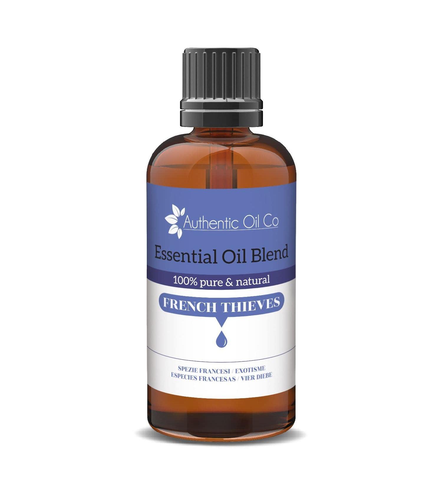 French Thieves Essential Oil Blend - 100% Natural 100ml Lemon 100 ml (Pack of 1)