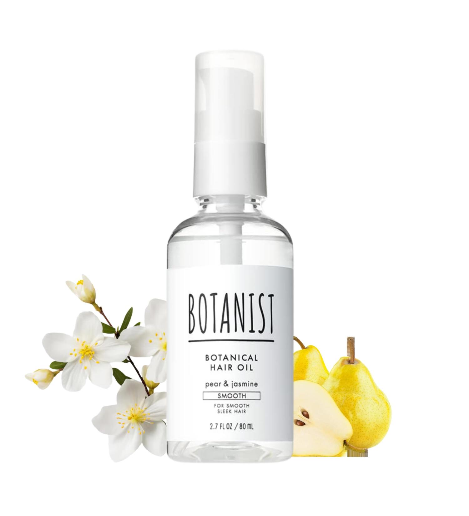 Buy Botanist Japanese Organic Hair Oil - Smooth Nourishing Botanical Serum for Tangled Hair - Pear & Jasmine 80 mL | International Shipping - Buy Online on GoSupps.com