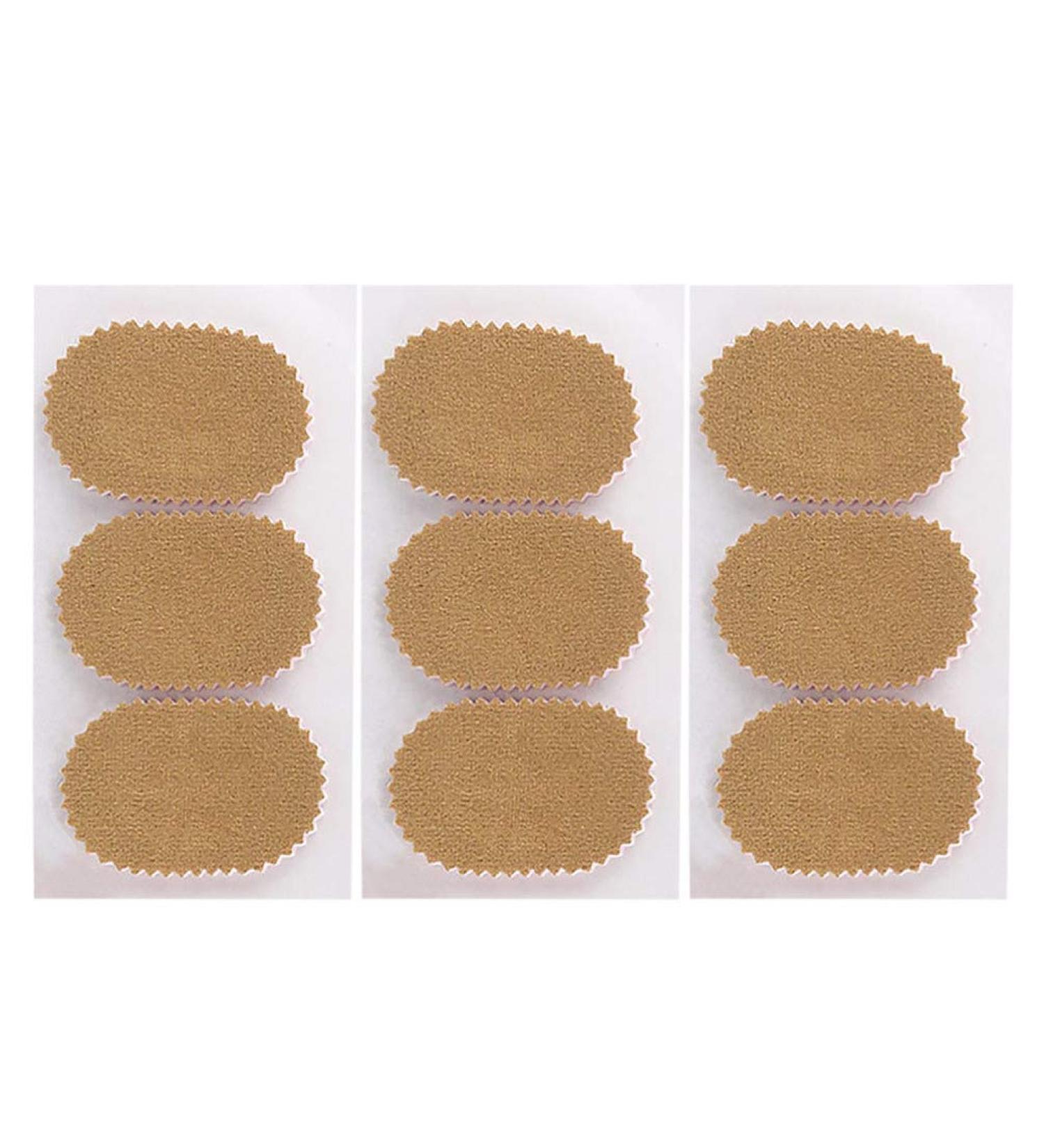 Heallily 9Pcs Corn Cushions Toe Pads - Self-Adhesive Soft Foam Callus Cushions for Pain Relief - Buy Online on GoSupps.com