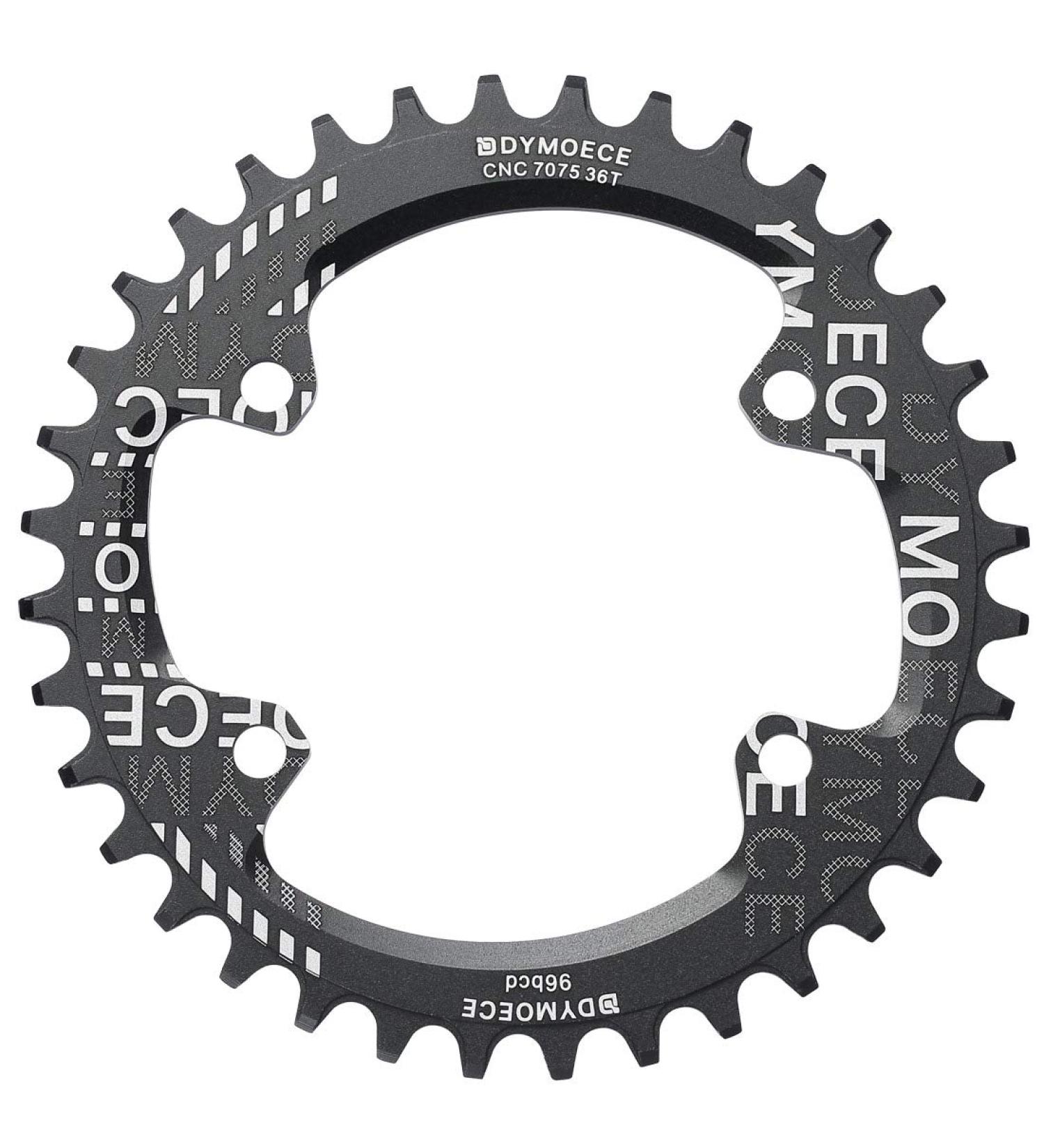 Dymoece Narrow Wide Chainring 96BCD Single Speed Black 32T for Shimano M6000 M7000 M8000 M9000 - Buy Online on GoSupps.com