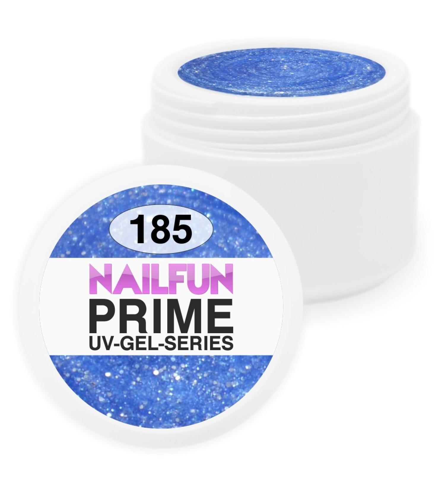 NAILFUN PRIME Color Gel 185 Unicorn Ice-Blue - Premium UV & LED Nail Gel - 5ml for International Shipping - Buy Online on GoSupps.com