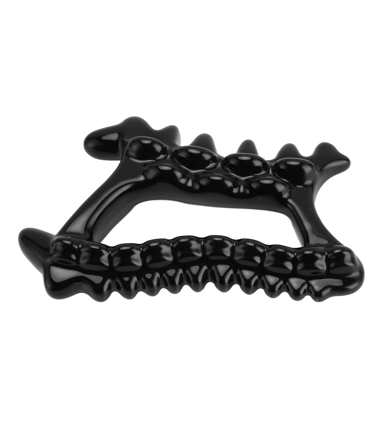 TeamSky Gua Sha Tool Drainage Face Body Ceramic Scraper Massager Cellulite Massager for Shoulder Neck Arm Calf Soreness Relief Reduce Puffiness Festive Gifts - Buy Online on GoSupps.com