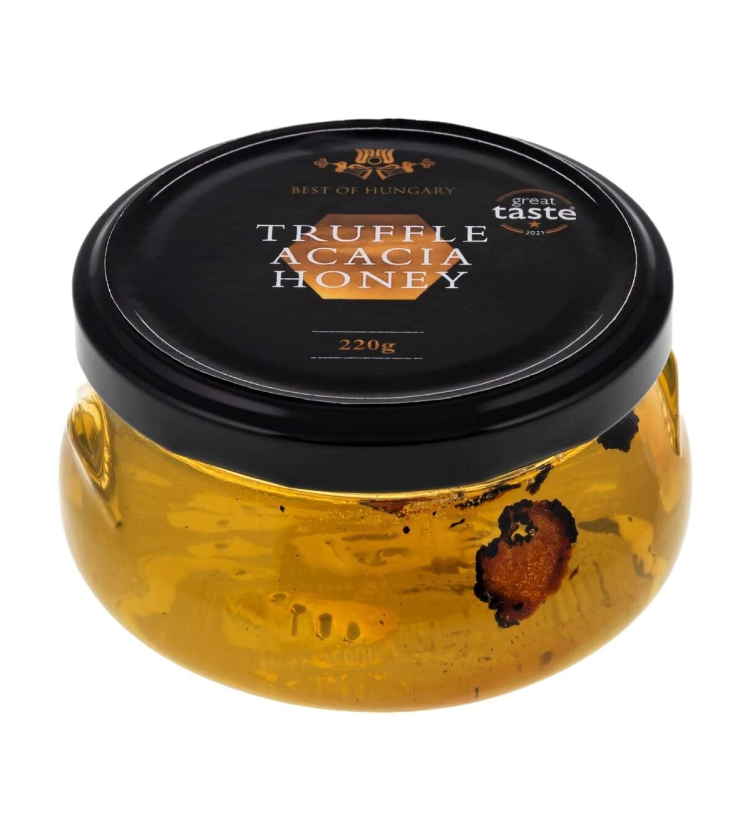 Truffle Acacia Honey 220g - Gourmet Condiment for Cheese - Buy Online on GoSupps.com