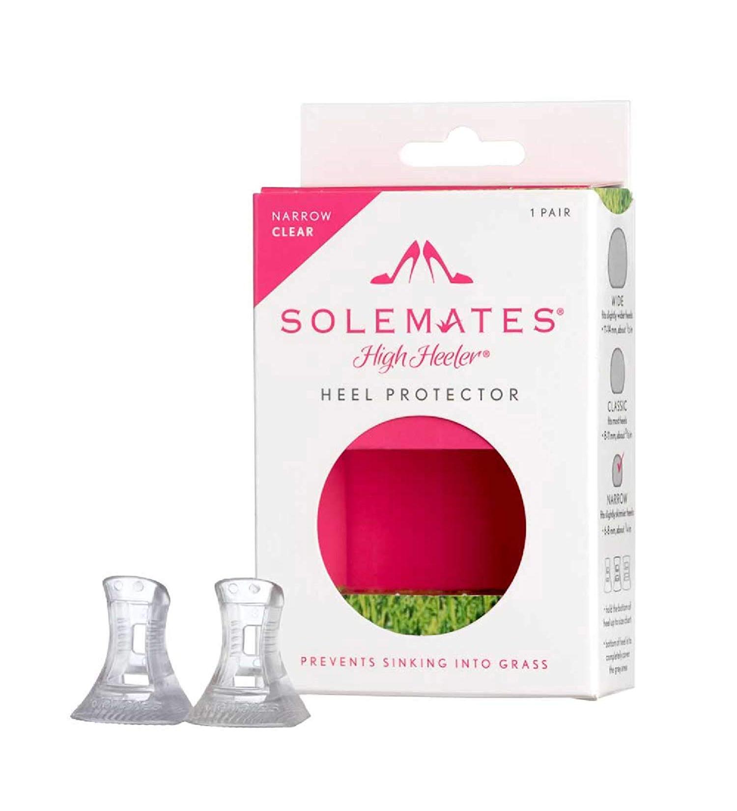 Solemates Heel Protector - Clear Narrow High Heel Stoppers for Women | International Shipping Available - Buy Online on GoSupps.com