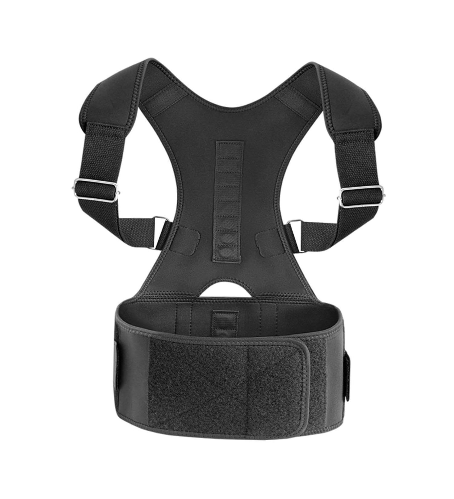 Oshhni Upper Back Brace Back Posture Correction Belt for Scoliosis Hunchback Thoracic Spine Correcter Back Correction Strap XXL - Buy Online on GoSupps.com