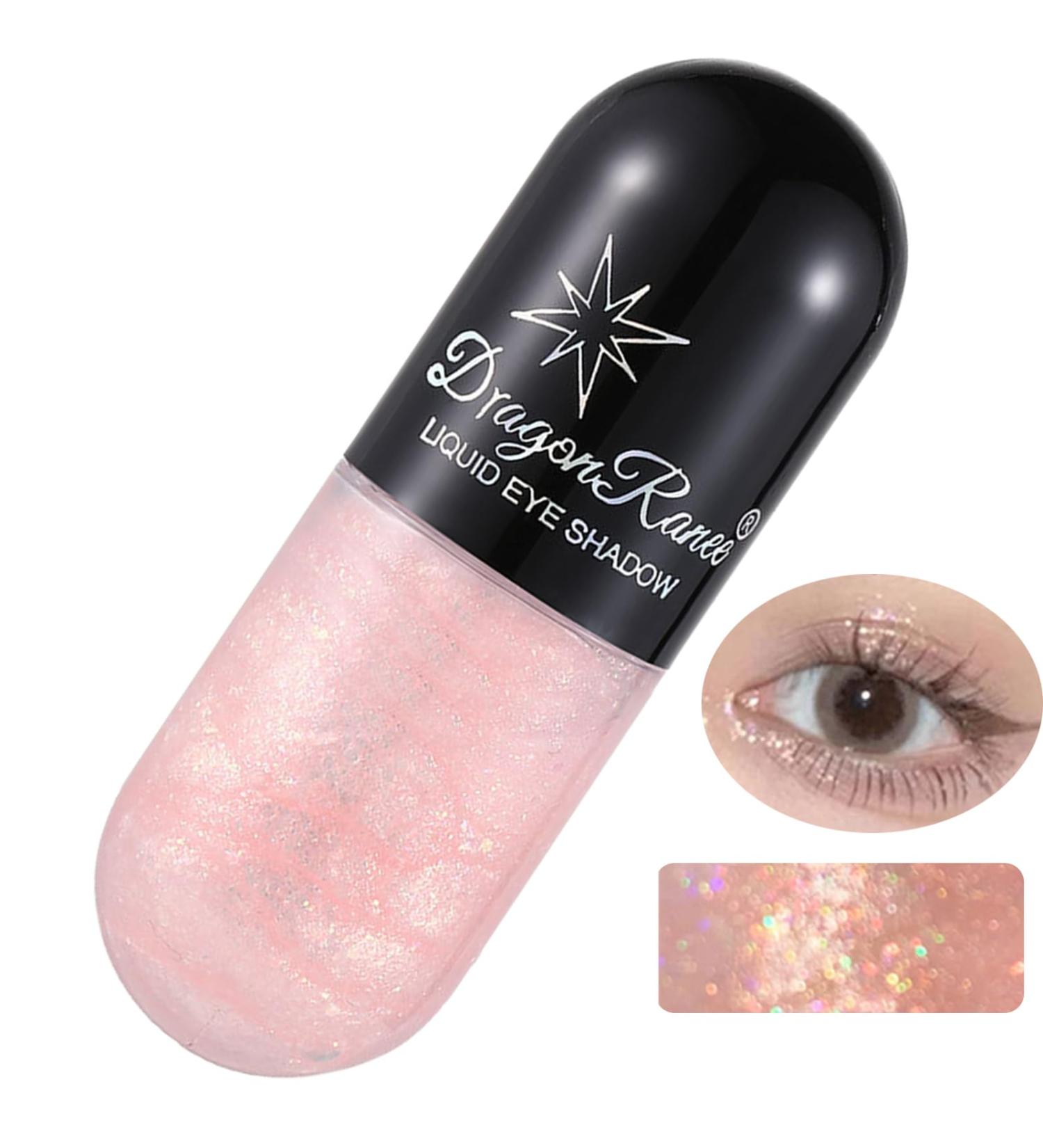 glitter Eyeshadow Brightener Stick Waterproof Glitter Highlighter Eye Liner Shimmer Creamy Long Lasting Eye Shadow Makeup 06# 1
