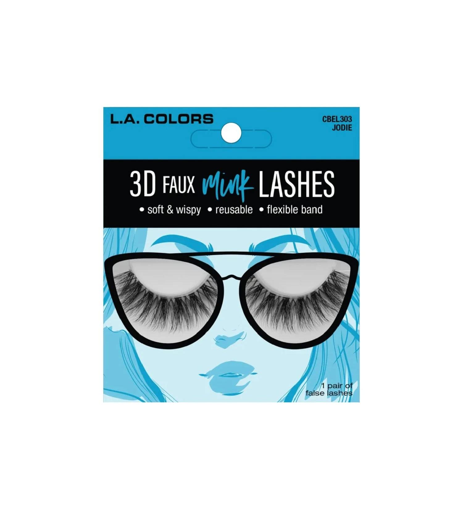 Buy 3D Faux Mink Lashes CBEL303 Jodie - Luxurious & Lightweight Lashes for Stunning Eyes | International Shipping - Buy Online on GoSupps.com