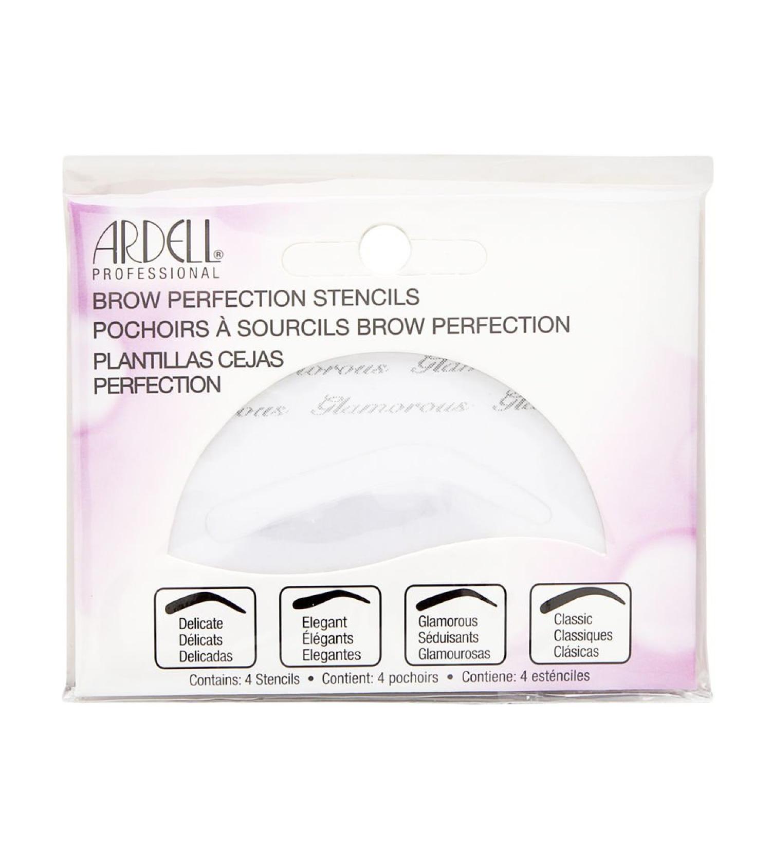Ardell Brow Perfection Stencils - Set of 4 Stencils - Buy Online on GoSupps.com