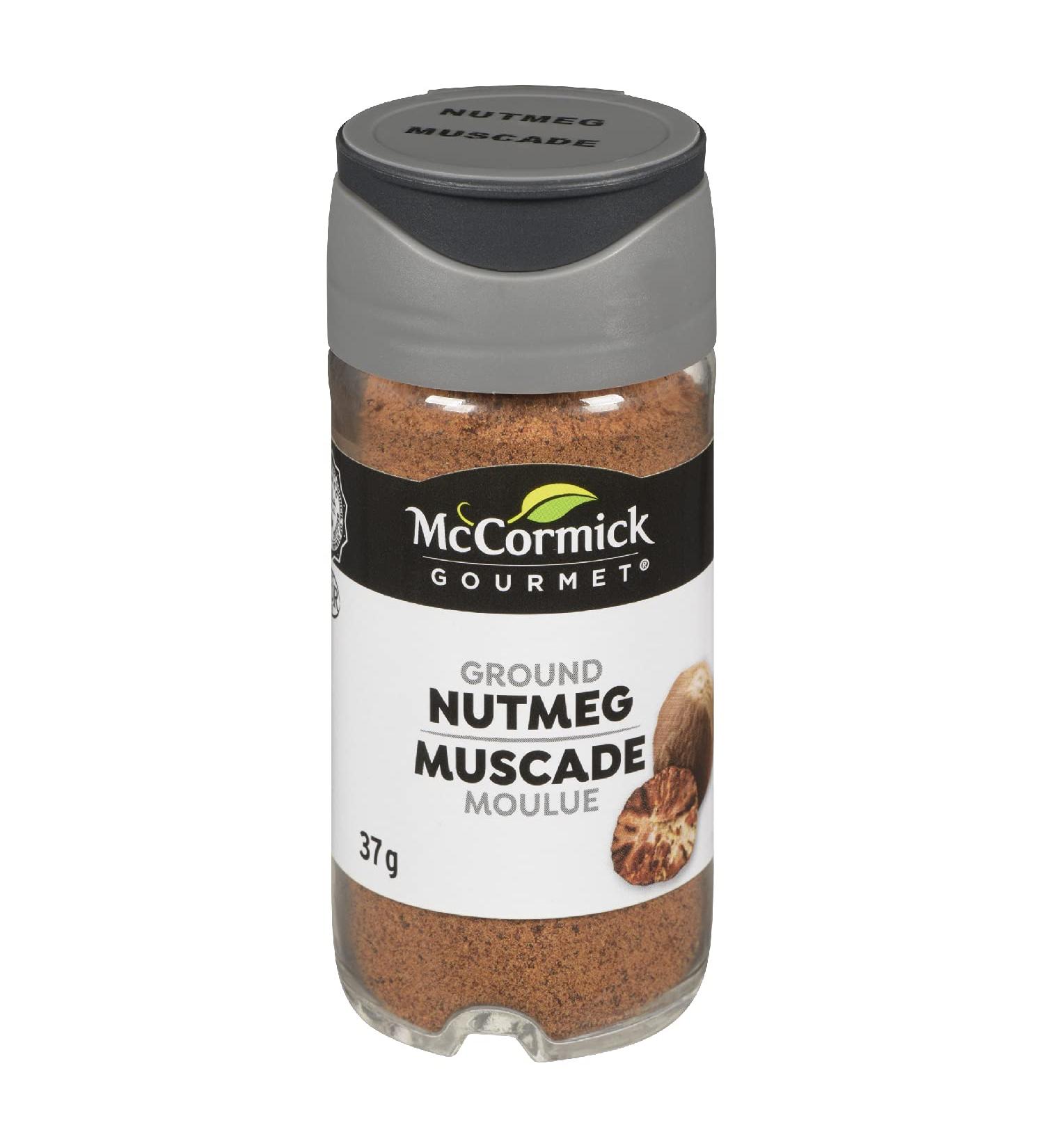 McCormick Gourmet (MCCO3) New Bottle Premium Quality Natural Herbs & Spices Ground Nutmeg 37g - Buy Online on GoSupps.com