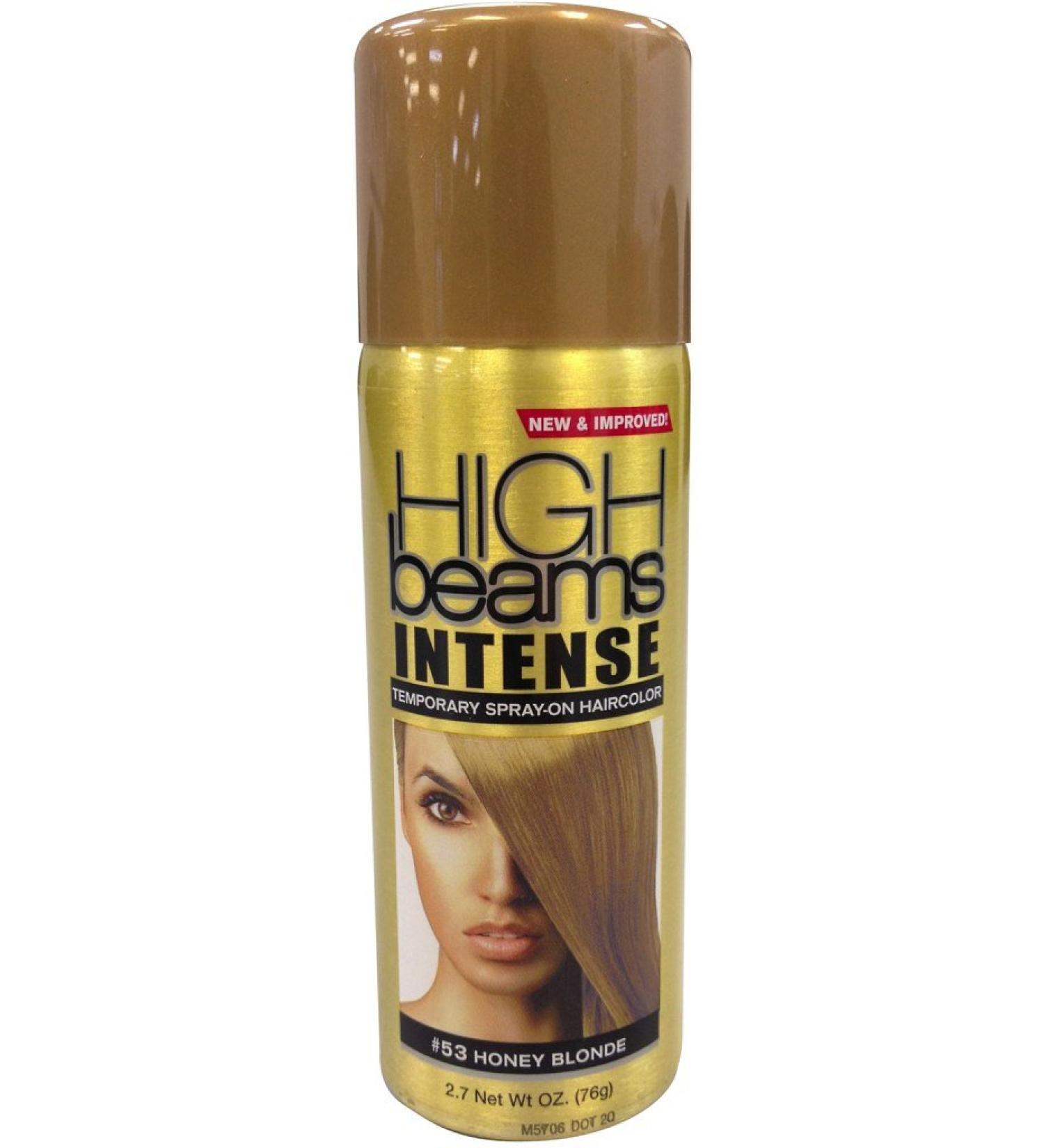 High Beams Intense Temporary Spray On Hair Color - #53 Honey Blonde 2.7 oz. (Pack of 2)