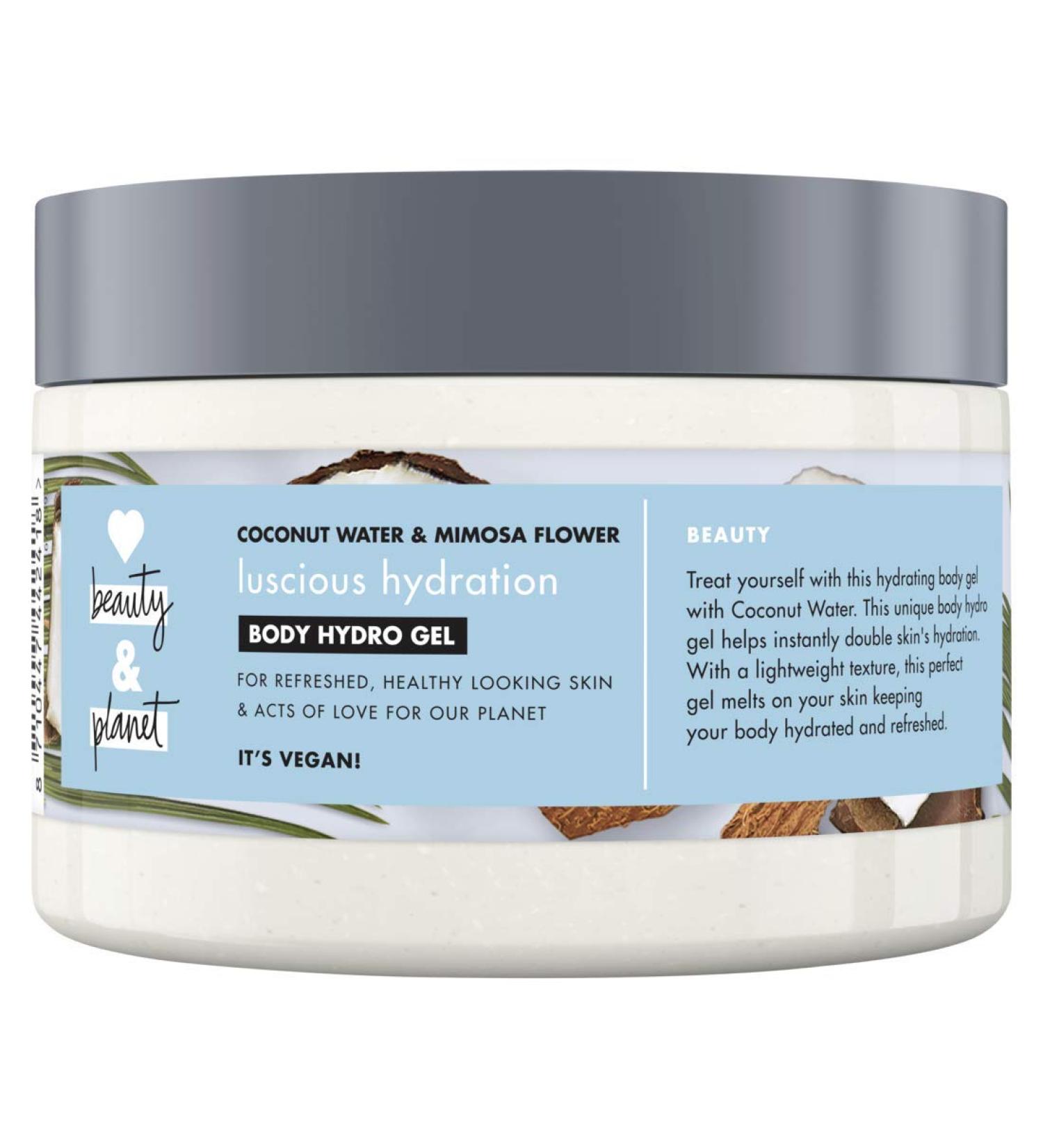 Love Beauty And Planet Coconut Water and Mimosa Flower Hydrating Body Gel 250ml - Buy Online on GoSupps.com