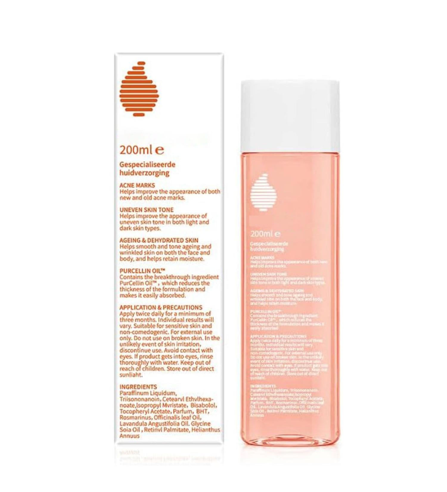Stretch Mark Oil Pregnancy Stretch Marks Removal Collagen Boost Firming & Lifting Skincare Oil Body Oil for Women Prenatal and Post Partum Care Help Us Women Get Rid of Stretch Marks 200 ml - Buy Online on GoSupps.com