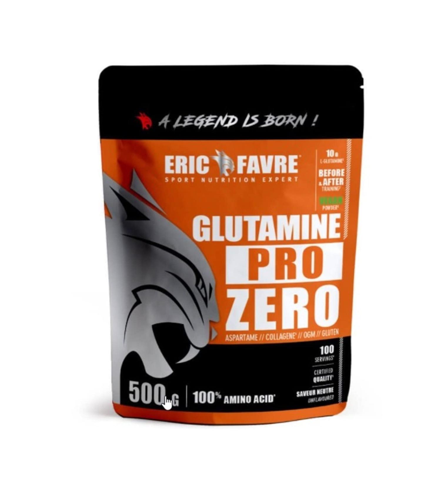 Eric Favre Glutamine Pro Zero 500g