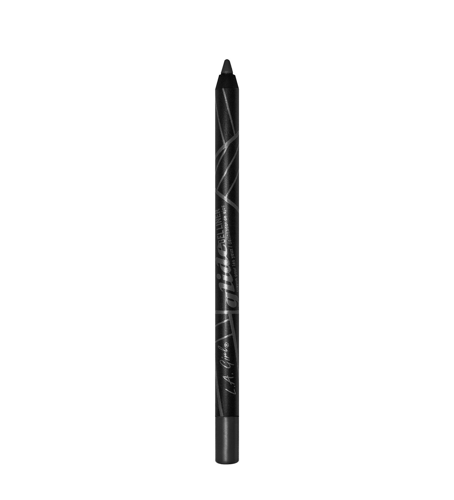 L.A. Girl Glide Gel Eyeliner Pencils Smoky Charcoal 0.04oz (Pack of 3) - Long-Lasting Formula for Smoky Eyes - Buy Online on GoSupps.com