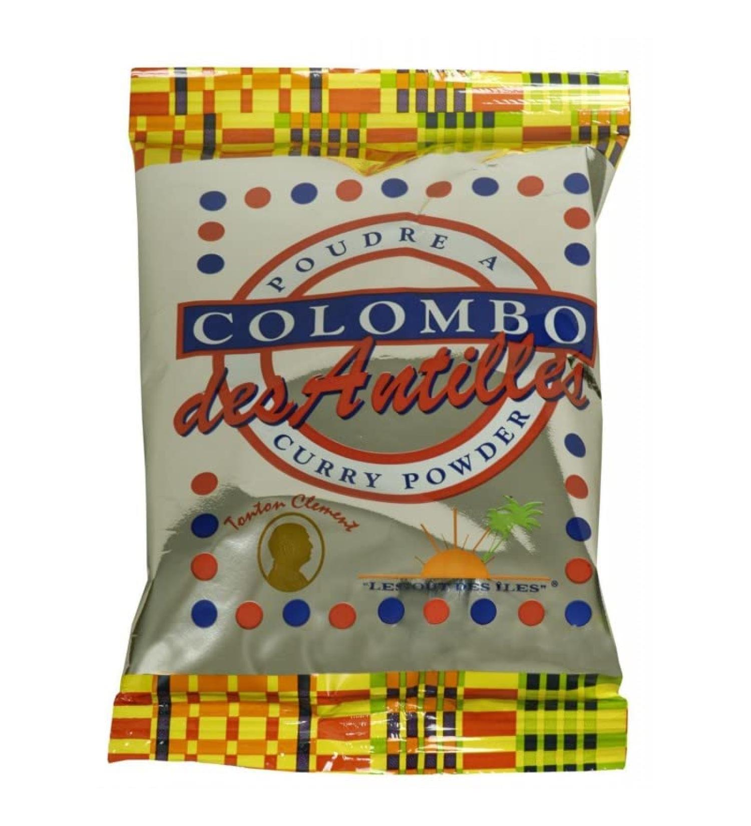 NARAYANINSAMY - Colombo des Antilles Poudre Curry - Saveurs exotiques pour vos plats - 100g - Lot De 4 - Vendu Par Lot
