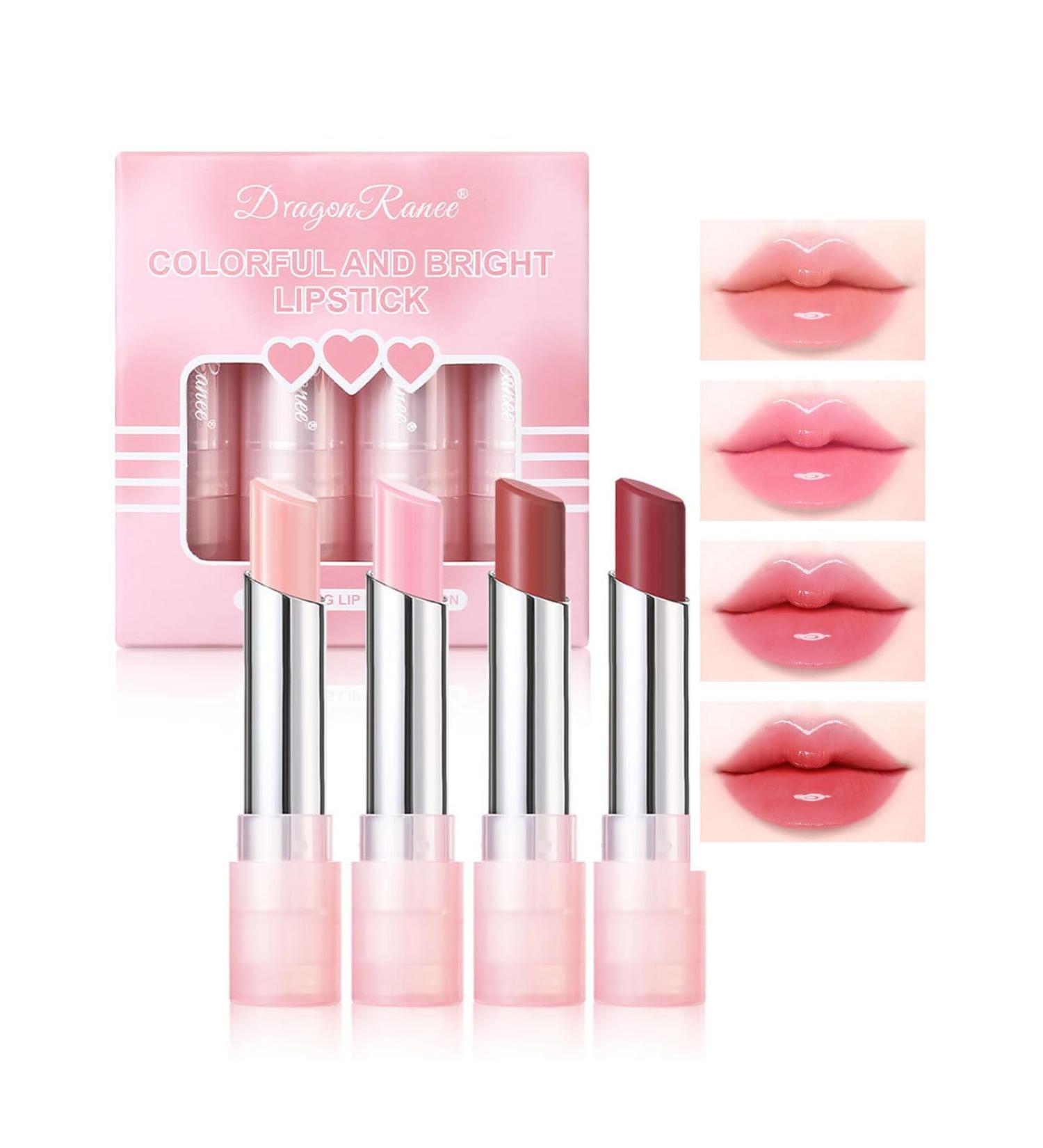Color Changing Lipstick - Tinted Glass Moisturizing Lip Balm - Pink pH Magic Lipstick - Long Lasting Moisturizing Lip Gloss - Tinted Lip Balm for Women - Buy Online on GoSupps.com