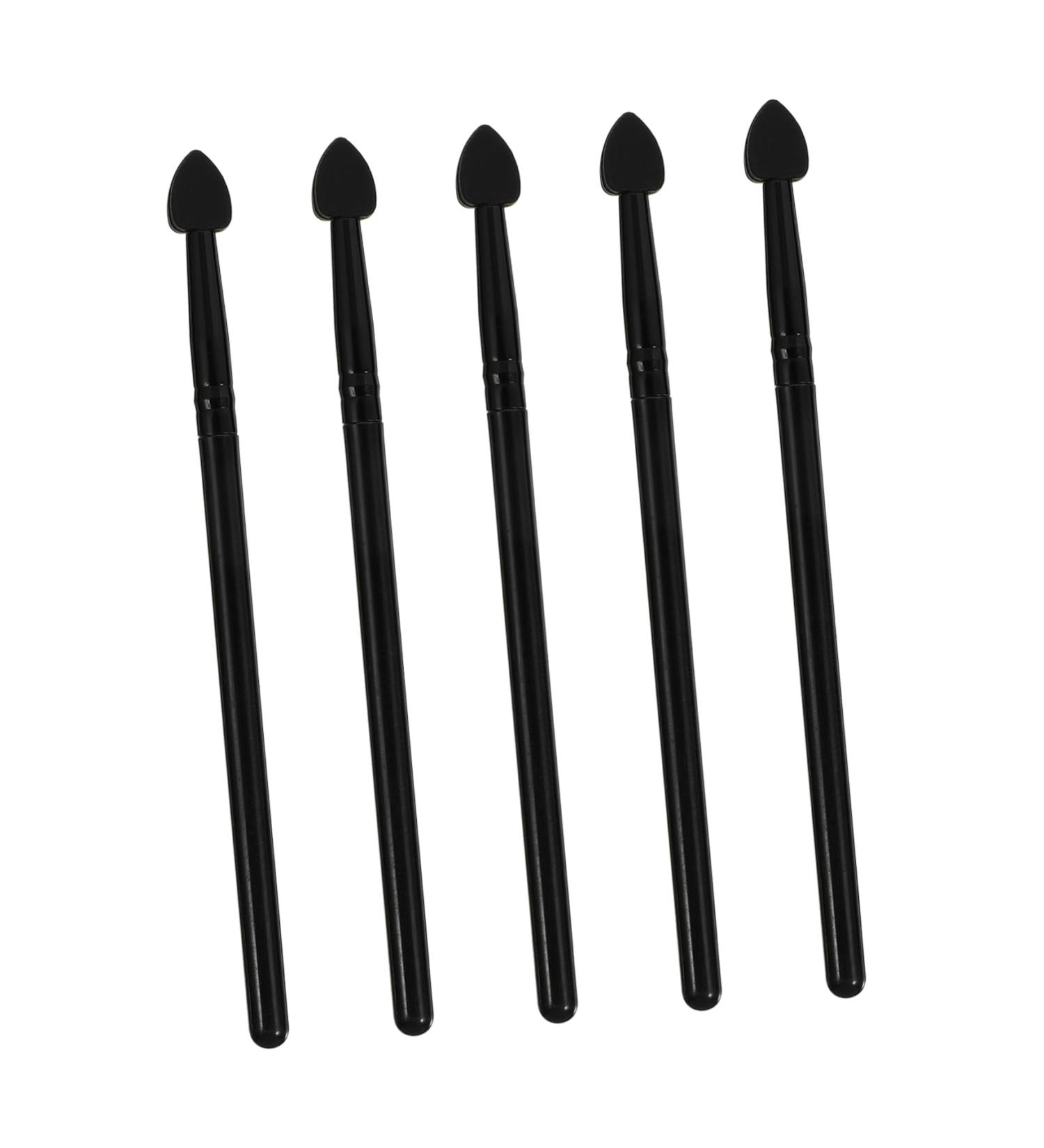 FRCOLOR 5pcs Silicone Eyeshadow Brush Cream Eyeshadow Glitter Applicators Practical Makeup Brush Portable - Buy Online on GoSupps.com