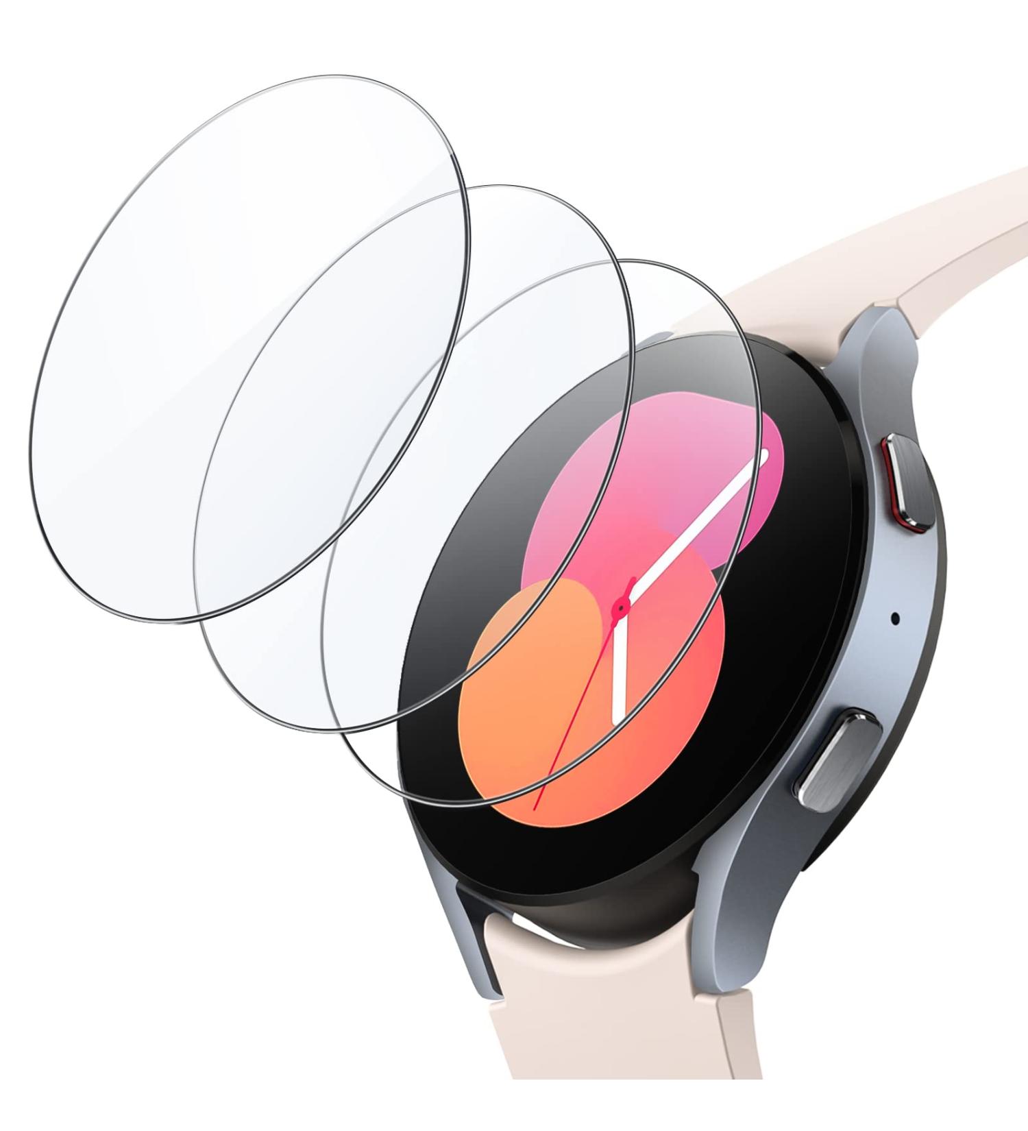 JETech Samsung Galaxy Watch 5/4 40mm Screen Protector - 3 Pack Tempered Glass, HD Clear, 2.5D Round Edge - Buy Online on GoSupps.com