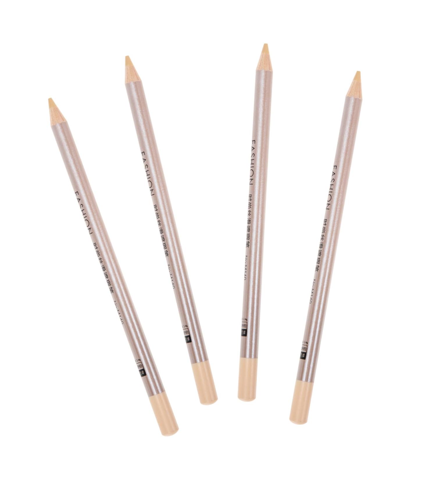 IWOWHERO 4pcs Concealer Pen Highlighter Stick Make up Concealer for Face Eraser Concealer Eye Circle Wooden 1 g (Pack of 1) Assorted Color - Buy Online on GoSupps.com