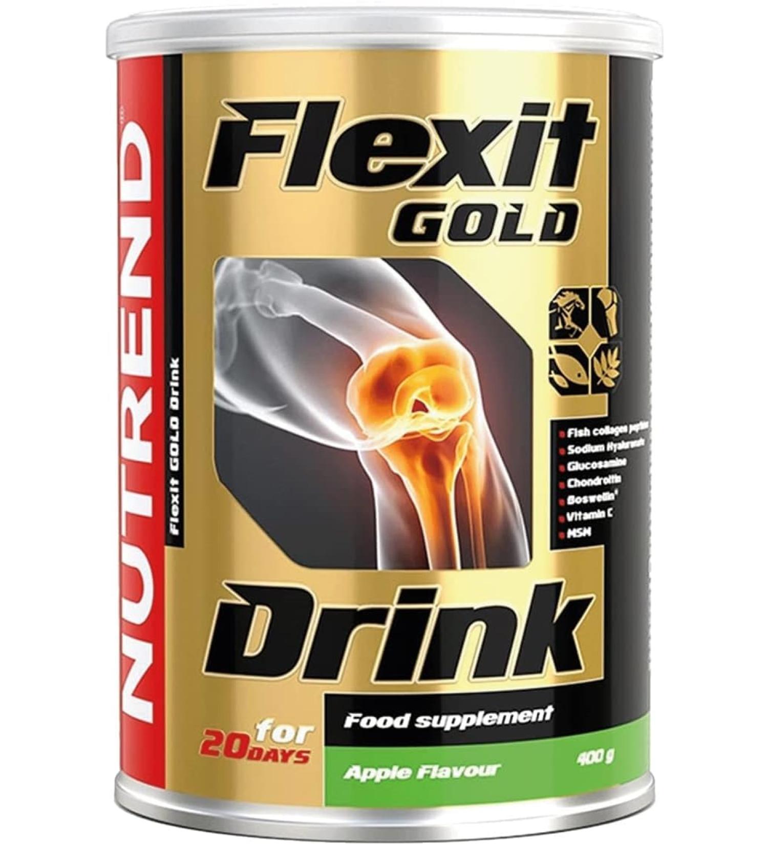 Nutrend Flexit Gold Drink, Apple - 400g