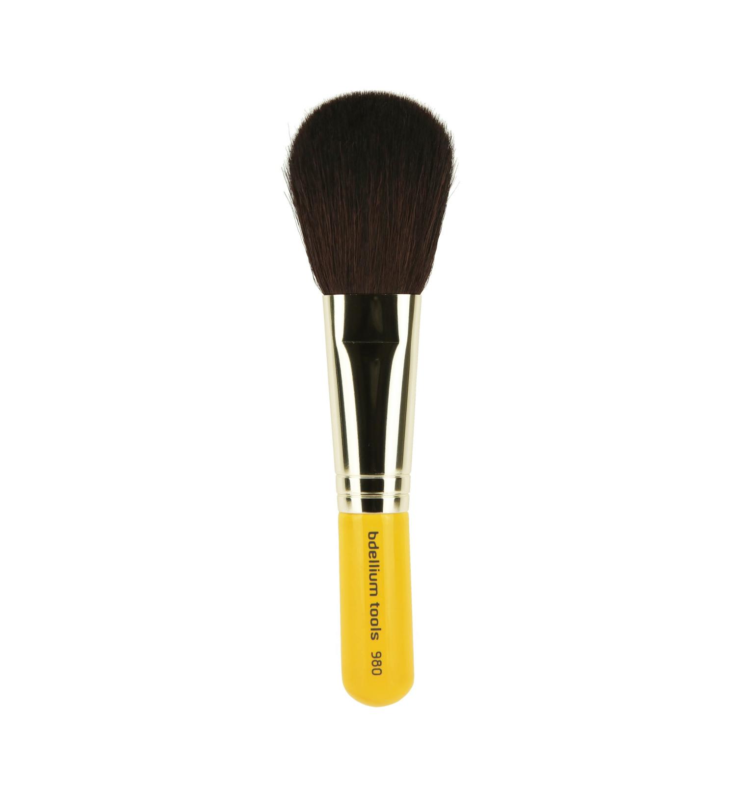 Bdellium Tools Professional Antibacterial Makeup Brush Travel Line Large Natural Powder 980 1 Count