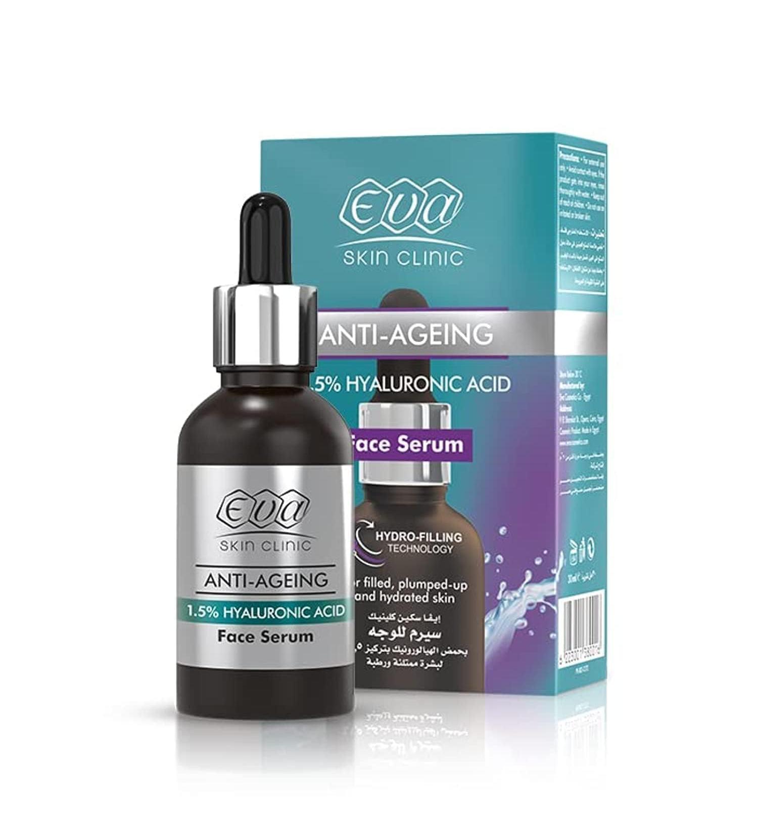 Eva Skin Clinic Hyaluronic Acid Face S rum 30 ml