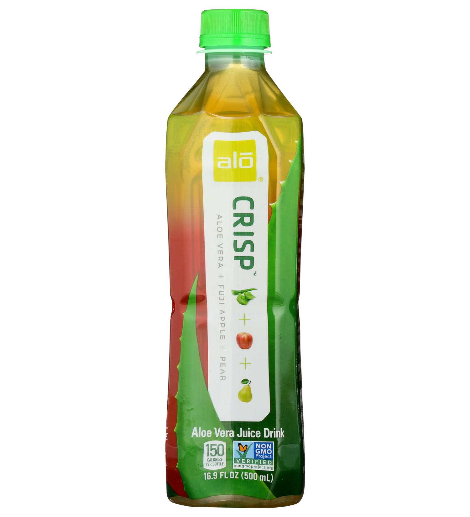 Alo Juice Aloe Vera Crisp Fuji Apple Pear 16.9 Fl Oz 16.9 Fl Oz (Pack of 1) - Buy Online on GoSupps.com