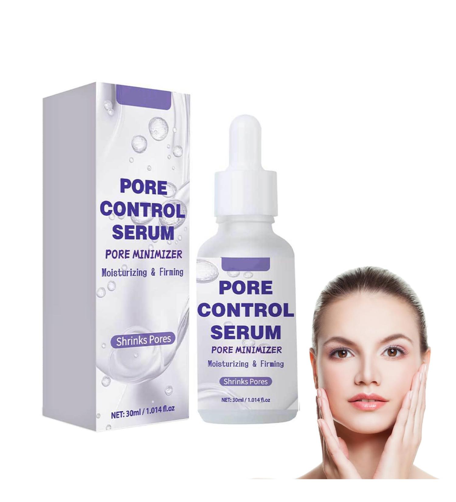 Pore refining serum facial serum reduces dark spots shrinks pores and improves skin tone the serum against excess oil the serum reduces pores - Buy Online on GoSupps.com