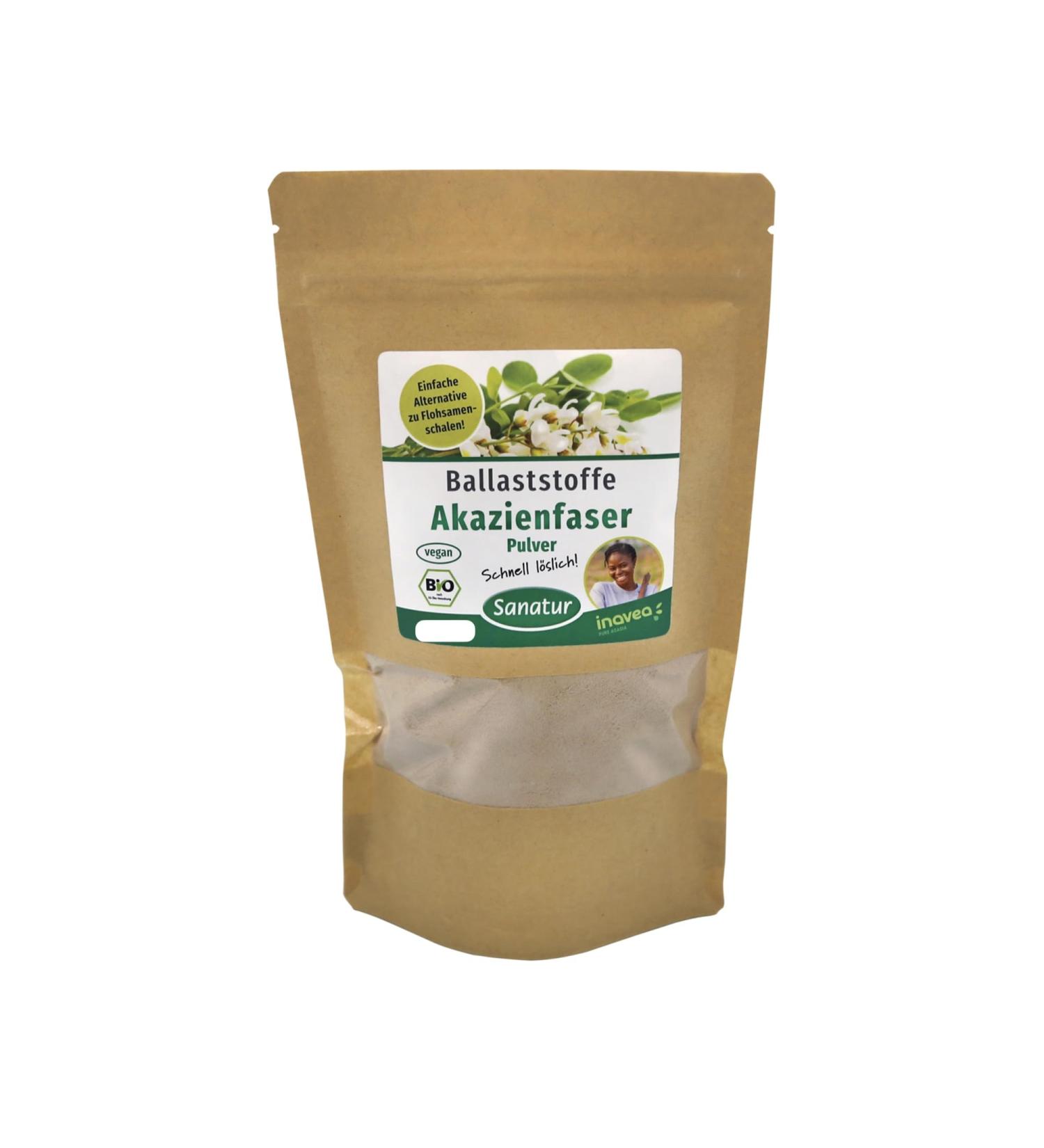 Sanatur Sanatur Acacia Fiber Organic Plant Fiber with Dietary Fiber 600g Powder