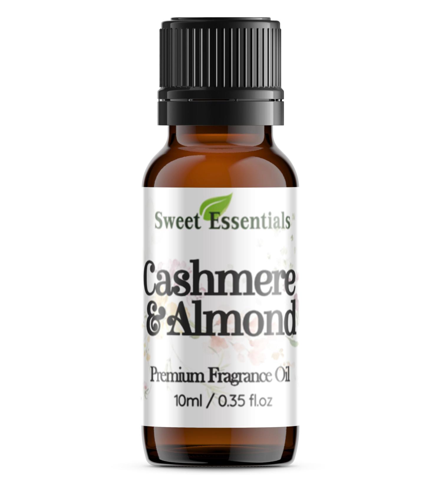 Cashmere & Almond 10ml (0.35fl oz) Premium Fragrance Oil Aromatherapy Diffuser Crafts Soap Home Scents Bath & Body DIY Parfum and Much More. Versatile & Long-Lasting by Sweet Essentials - Buy Online on GoSupps.com