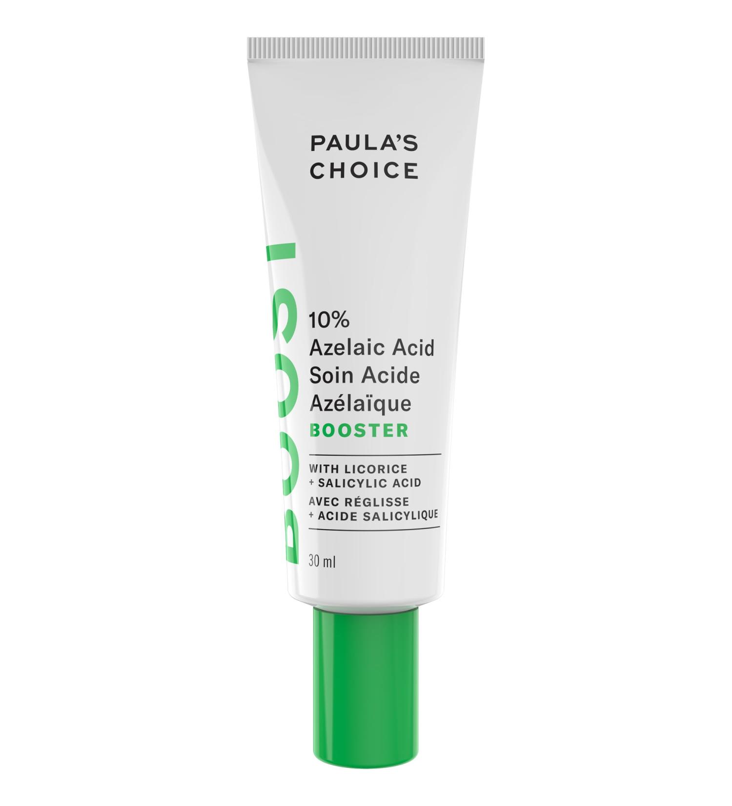 Paula's Choice BOOST 10% Azelaic Acid Booster Cream Gel Licorice Extract & Salicylic Acid Oil-Free Skin Serum Fragrance-Free & Paraben-Free 30 ml - Buy Online on GoSupps.com