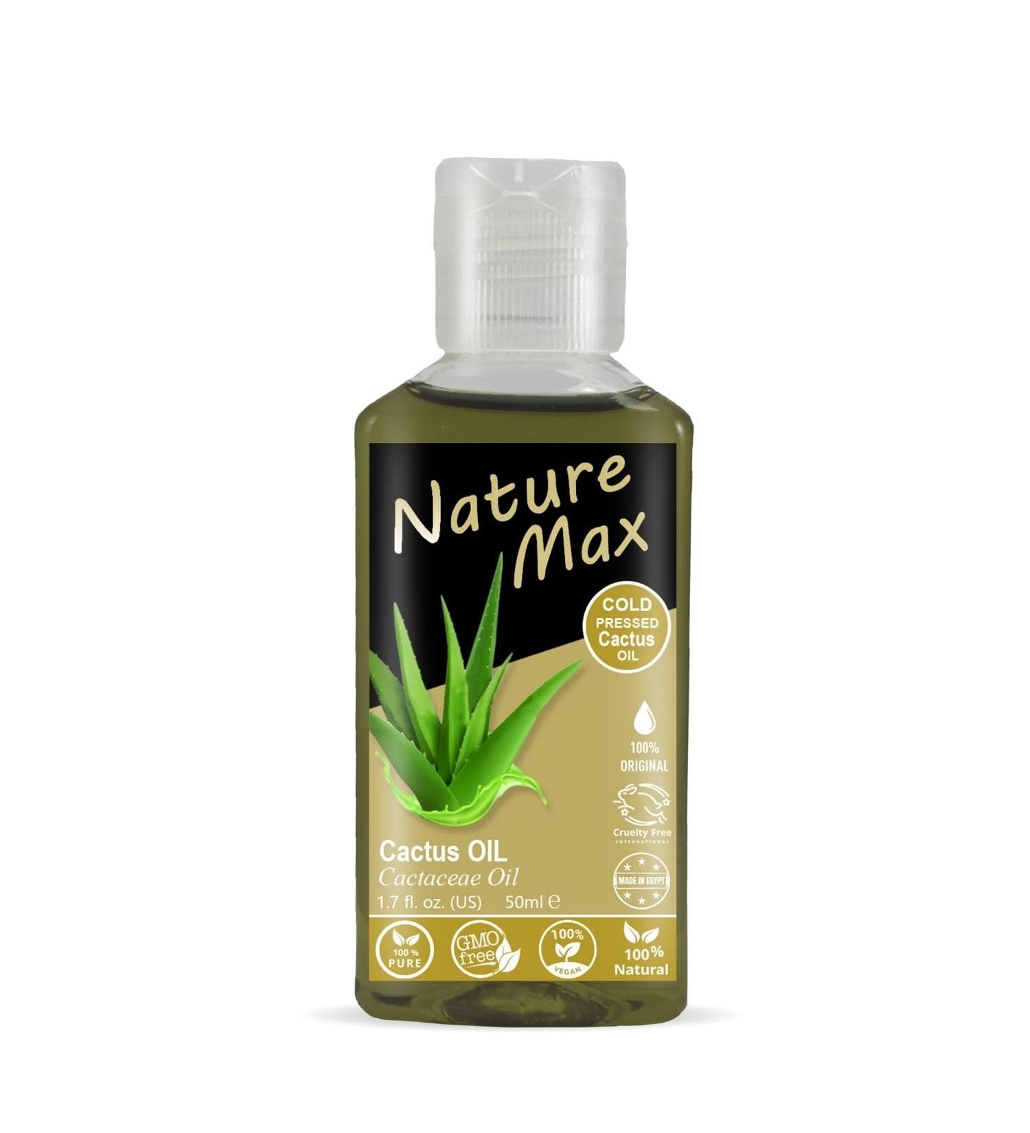 bonballoon Nature Max Cactus Oil Essential Oils Natural Undiluted Pure Cold Pressed Premium for Hair and Skin Care (1 Pack 1.69 oz / 50 ml) See Pictures - Buy Online on GoSupps.com