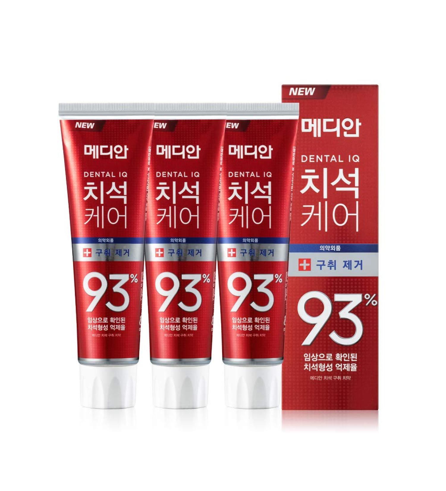 median toothpast 86%