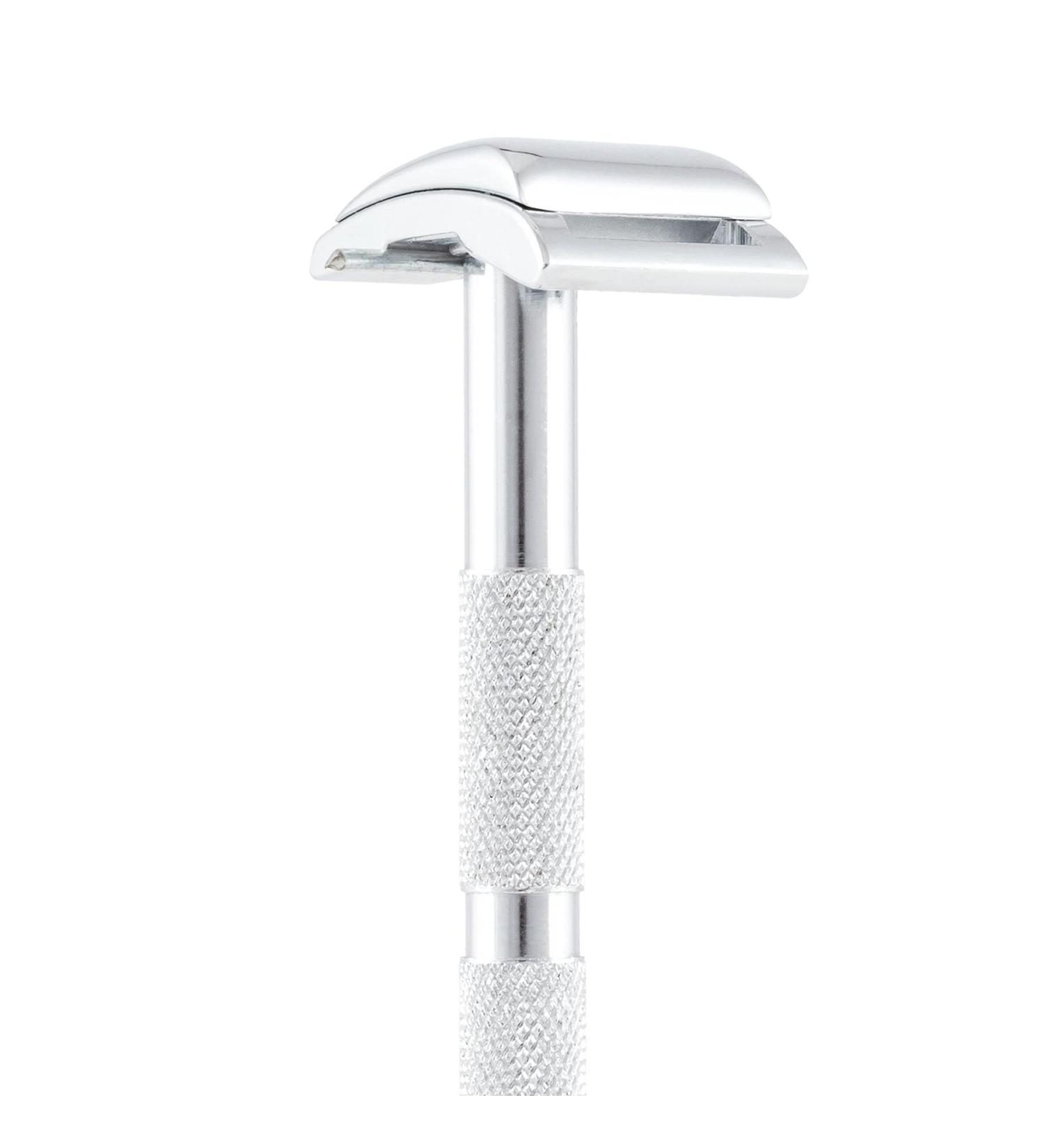 Merkur Silver Shaver for Mustache & Eyebrows - Precision Grooming for Men | International Shipping Available - Buy Online on GoSupps.com