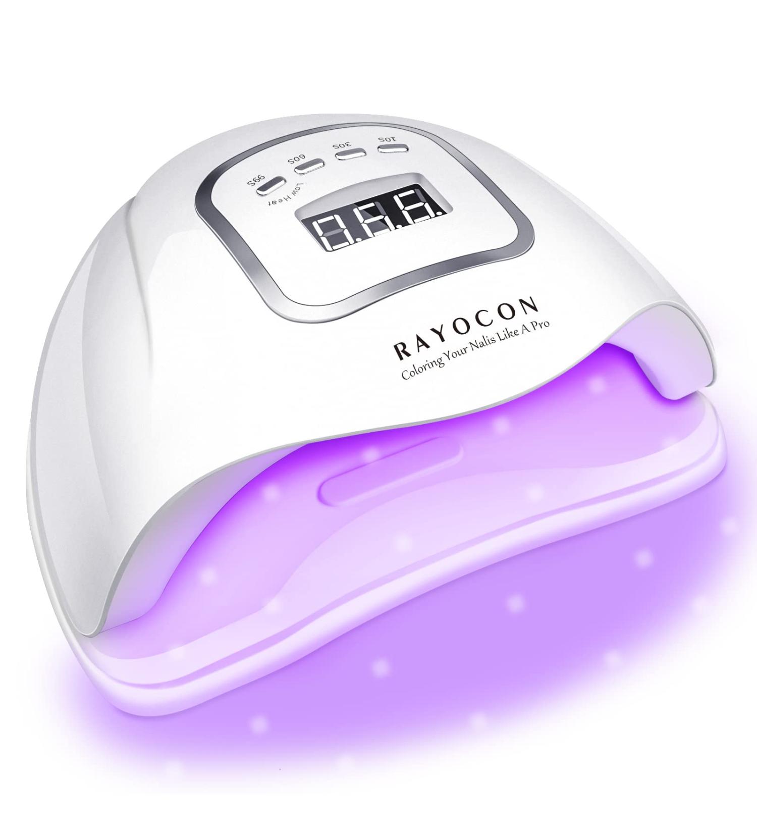 120W UV LED Gel Nail Lamp for Fast Curing | Lightweight Salon Quality Nail Dryer - Buy Online on GoSupps.com